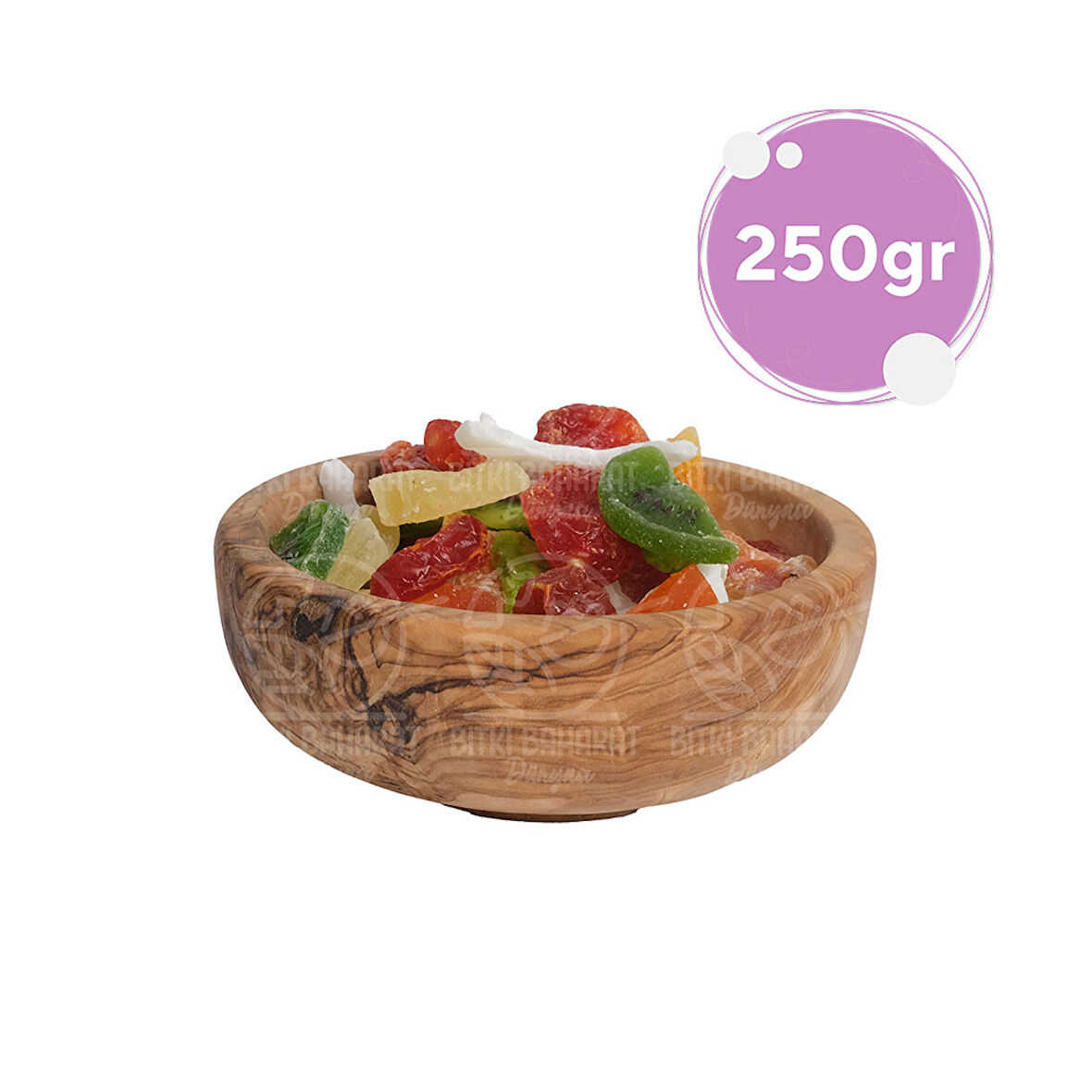 Karışık Tropikal Meyve Kurusu 250 Gr