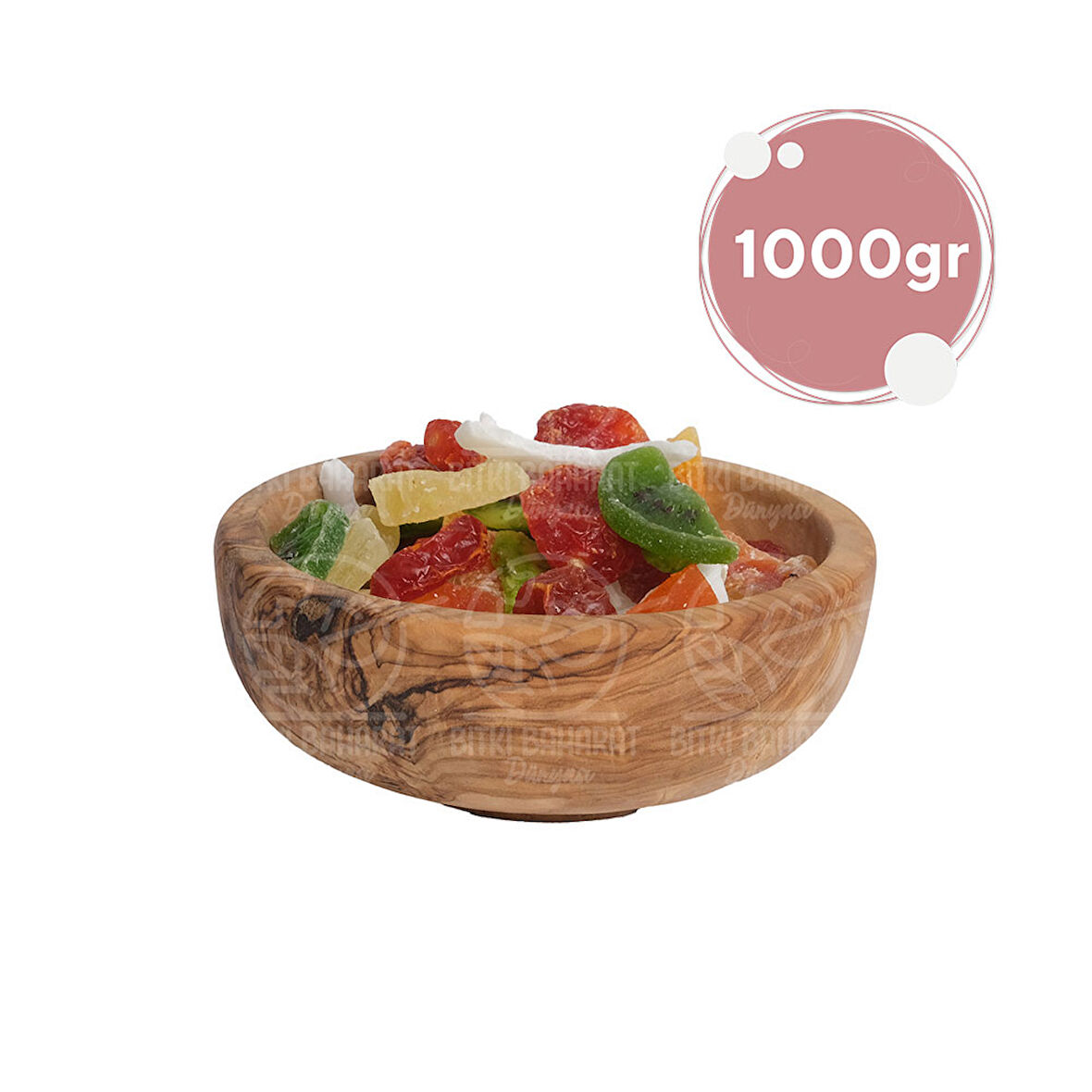 Karışık Tropikal Meyve Kurusu 1000 Gr