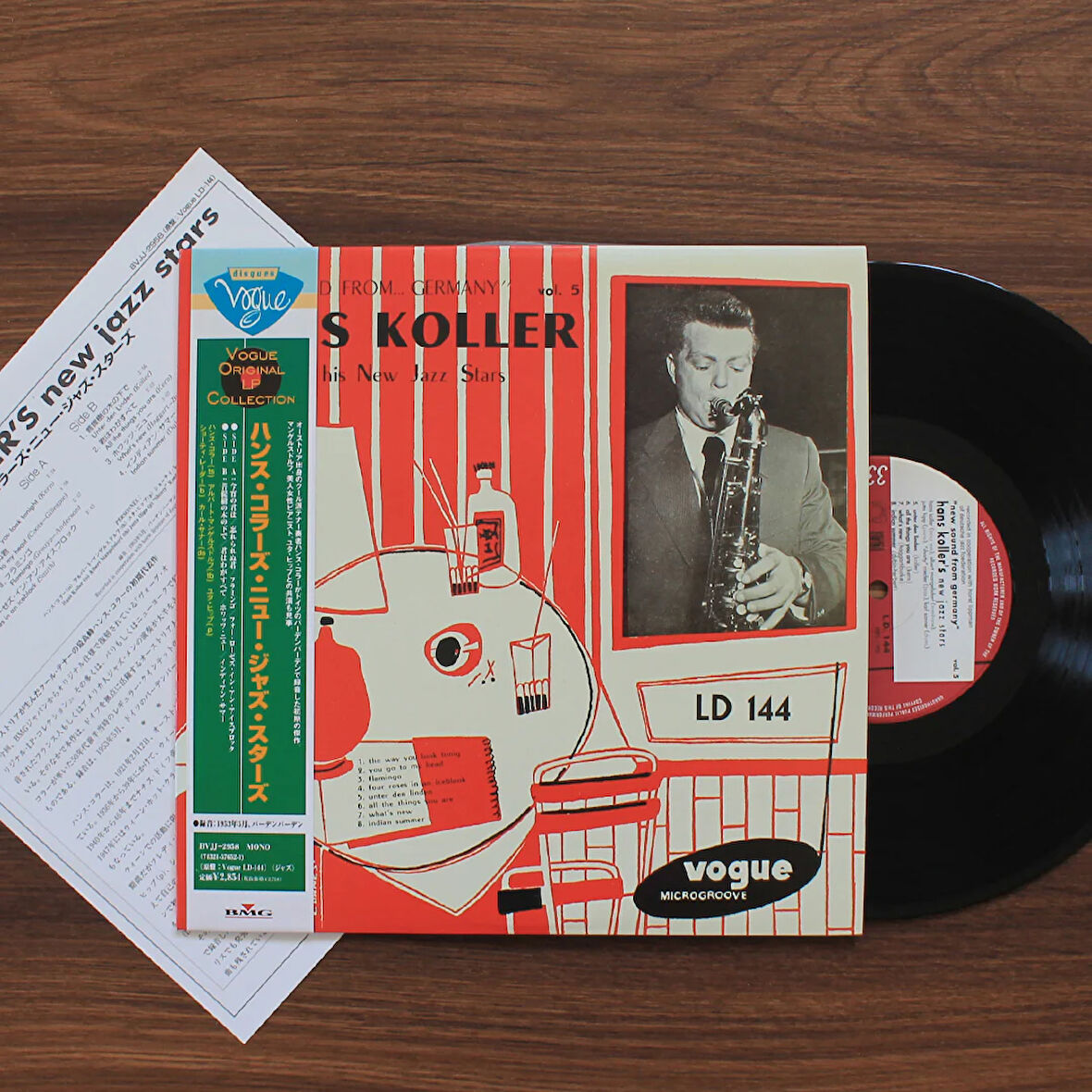 Hans Koller And His New Jazz Stars – "New Sound From Germany" Vol. 5 (10'' Plak)
