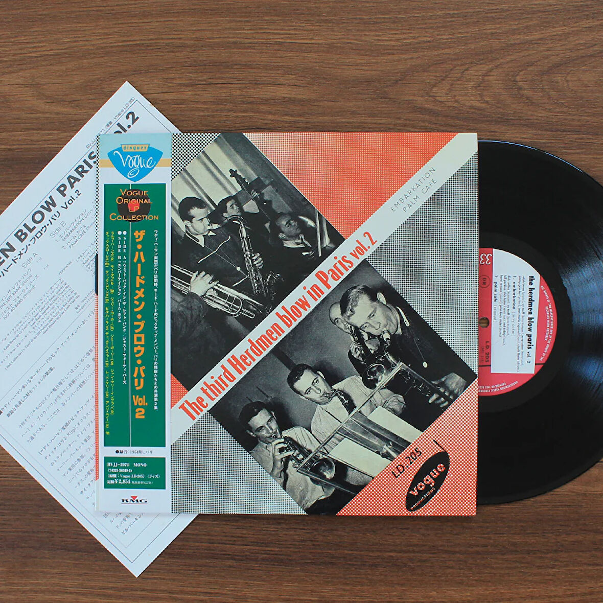 The Third Herdmen – The Third Herdmen Blow In Paris Vol. 2 (10'' Plak)