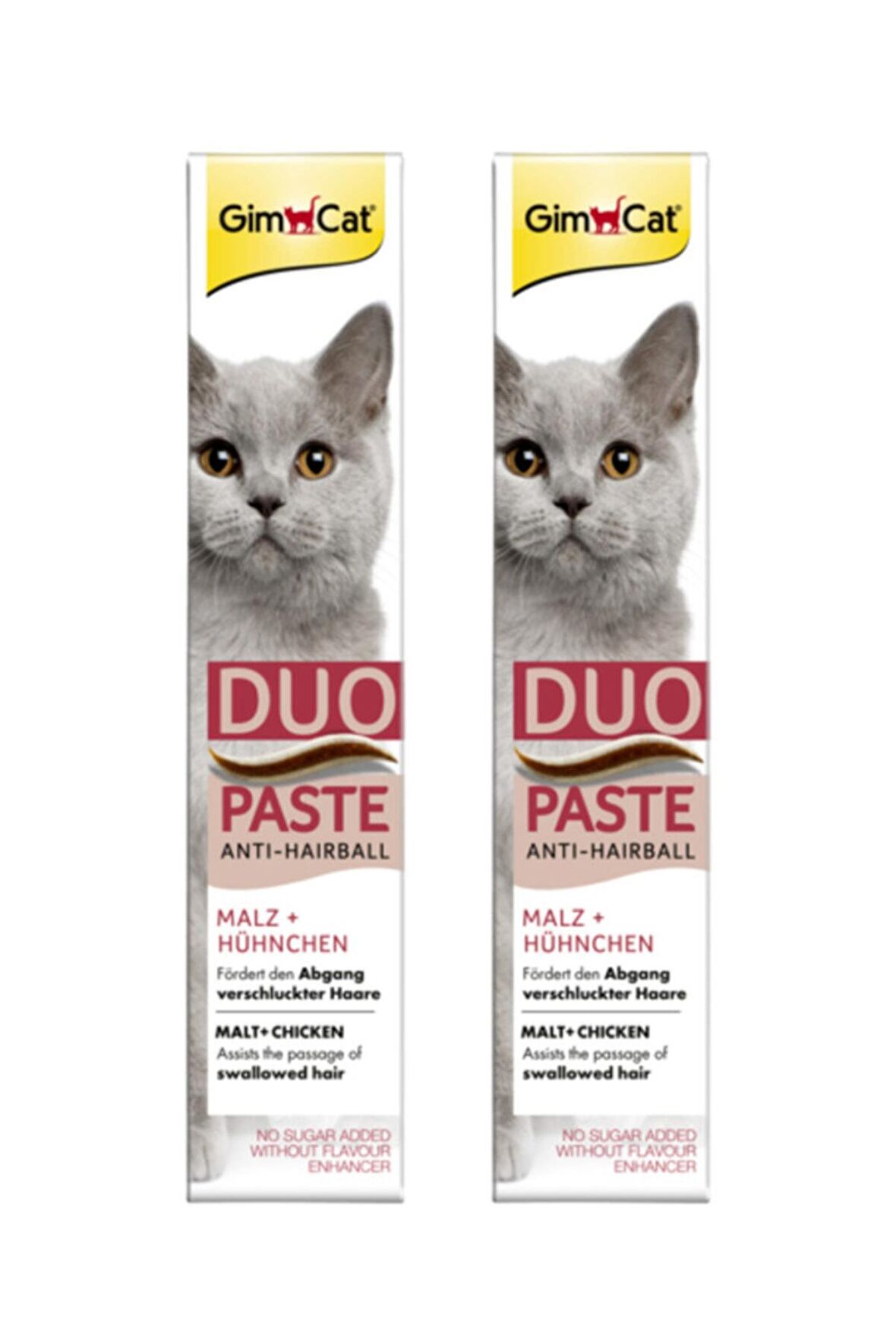 Gimcat Duo Paste Anti Hairball Tavuklu Malt Kedi Macunu 50 gr x 2 Adet