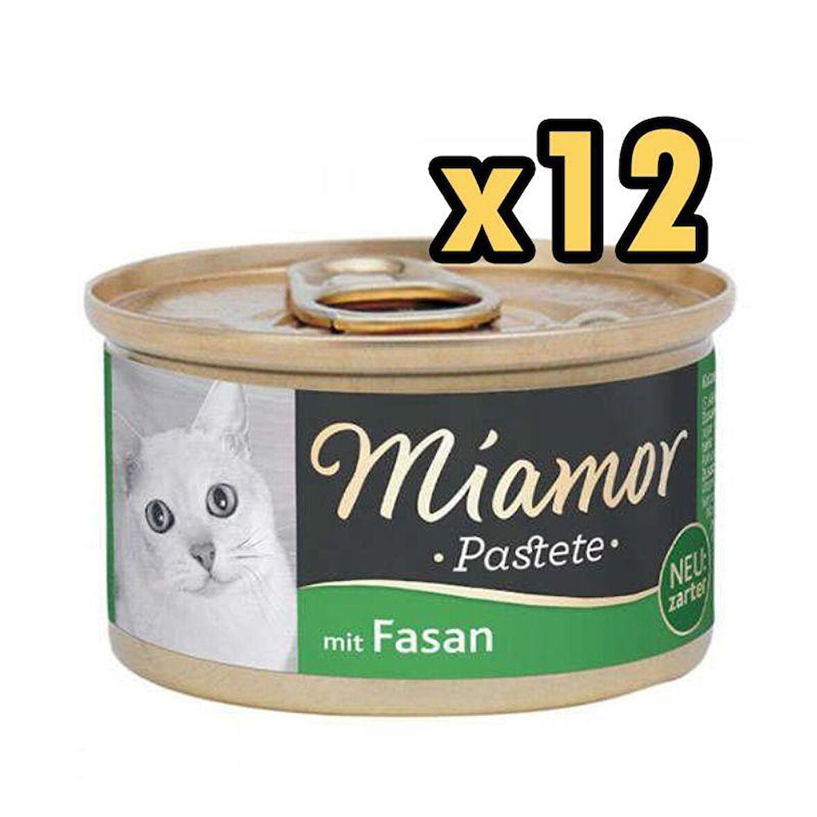 Miamor Pastete Sülün Etli Yetişkin Kedi Konservesi 85 Gr x 12 Adet