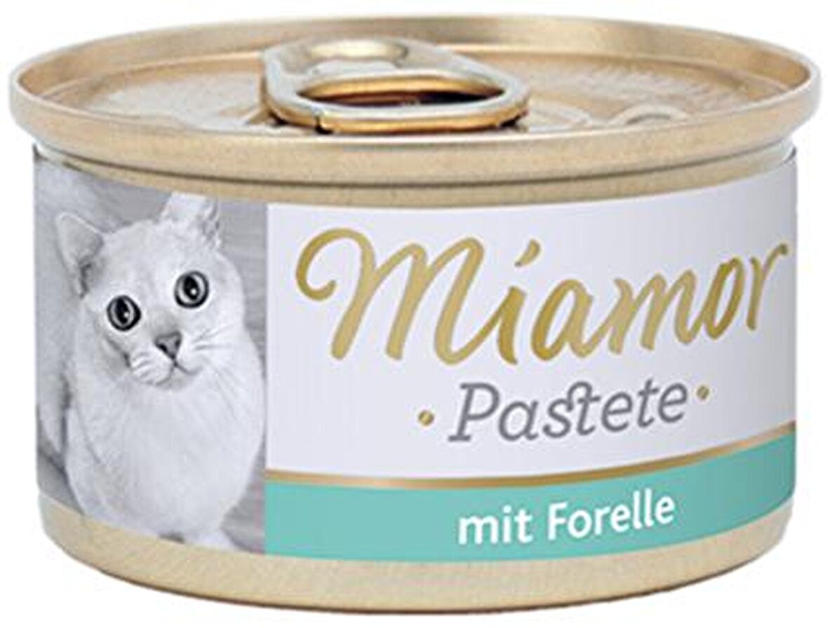 Miamor Pastete Alabalıklı Yetişkin Kedi Konservesi 85 Gr