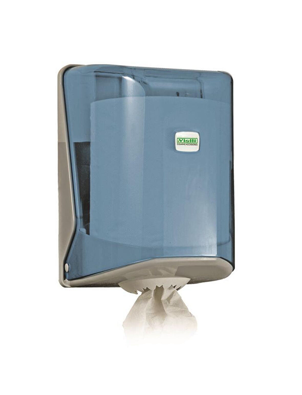 Omnipazar Vialli OG1T İçten Çekmeli Kağıt Havlu Dispenseri  Şeffaf Transparan 