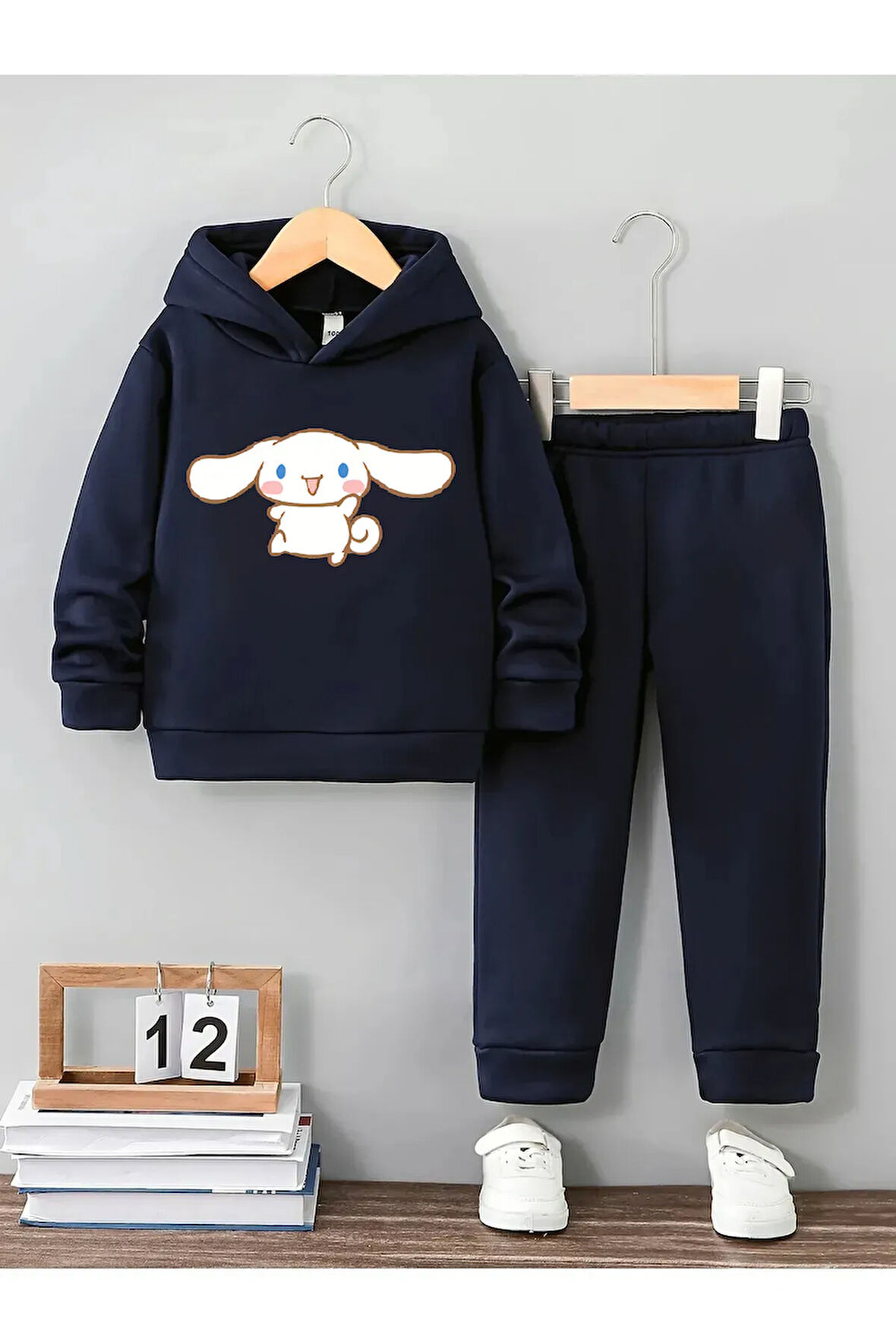 Kız Çocuklar İçin Premium 3. İplik Compact Sweatshirt & Eşofman Takımı