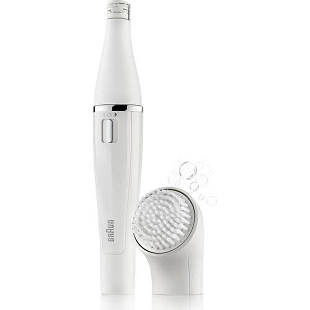 Braun FaceSpa 810 Kablosuz Islak/Kuru Hassas Ciltler İçin Yüz Bölgesi Pilli Epilatör