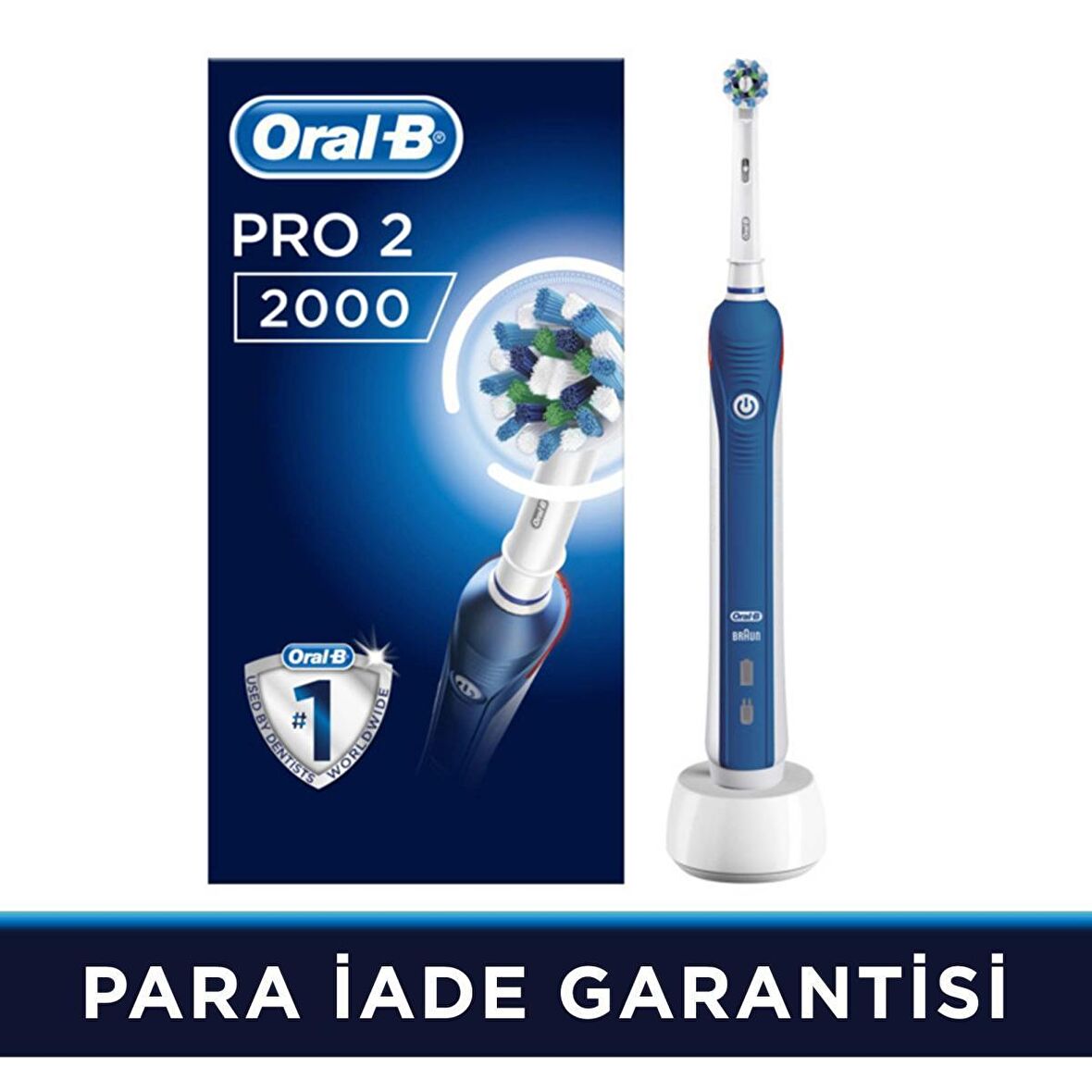 Oral-B Pro 2 2000 Şarjlı Diş Fırçası