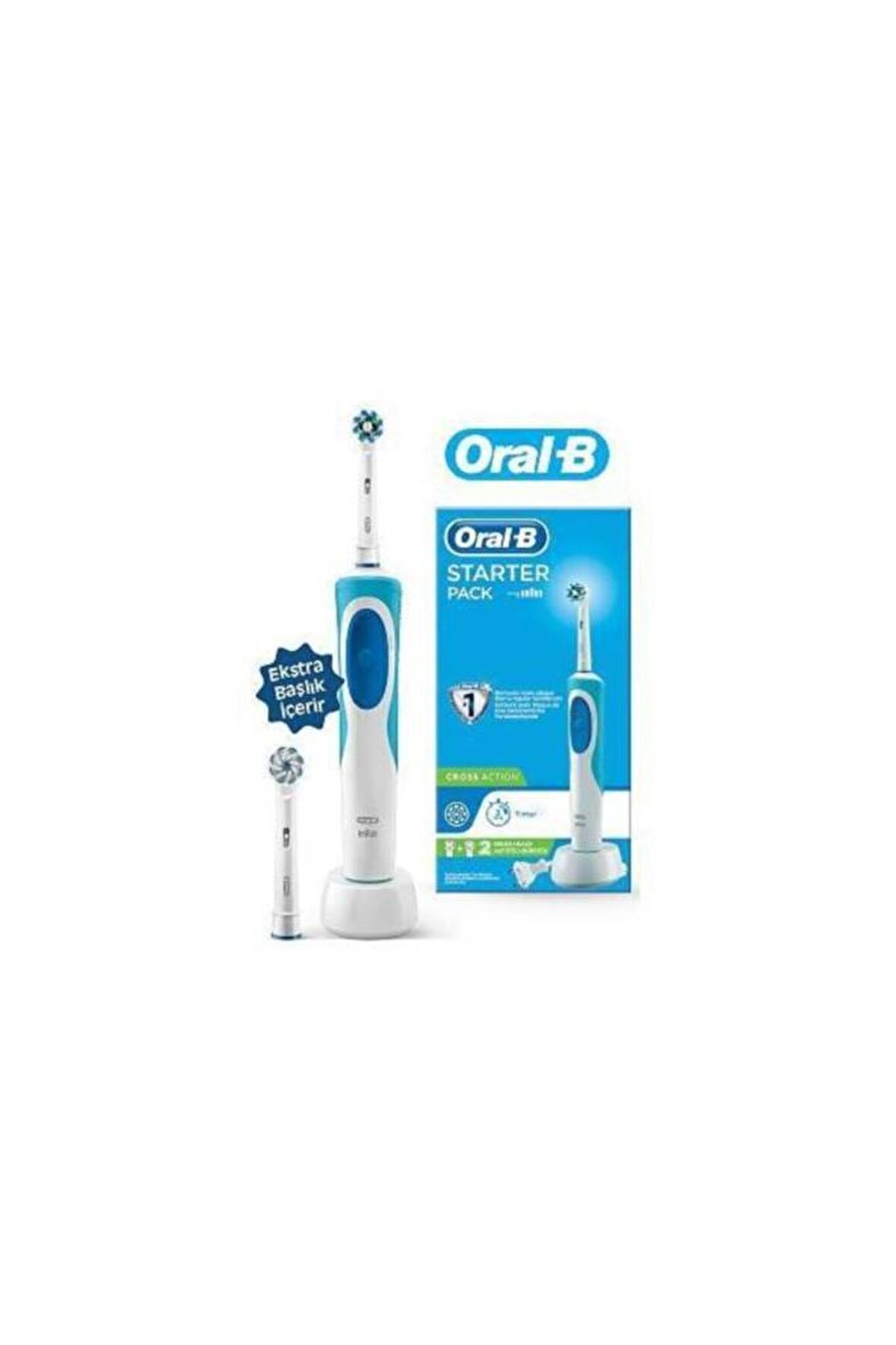 Oral-B Starter Pack Elektrikli Diş Fırçası ve Yedek Başlık