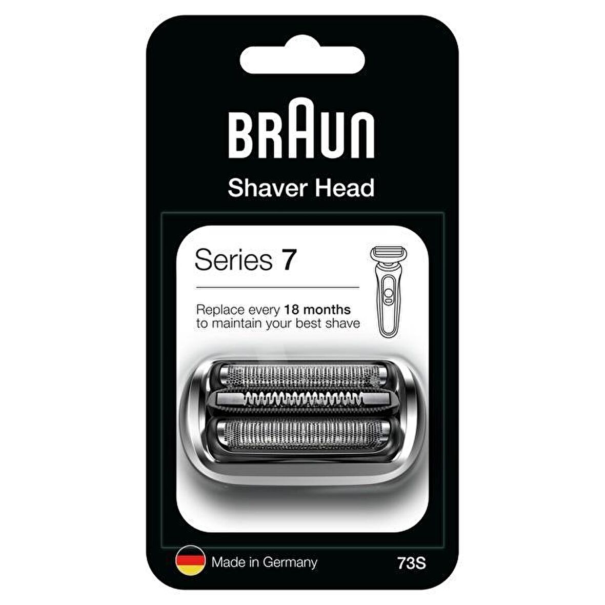 Braun Series 7 73S Tıraş Makinesi Yedek Başlığı - Gümüş