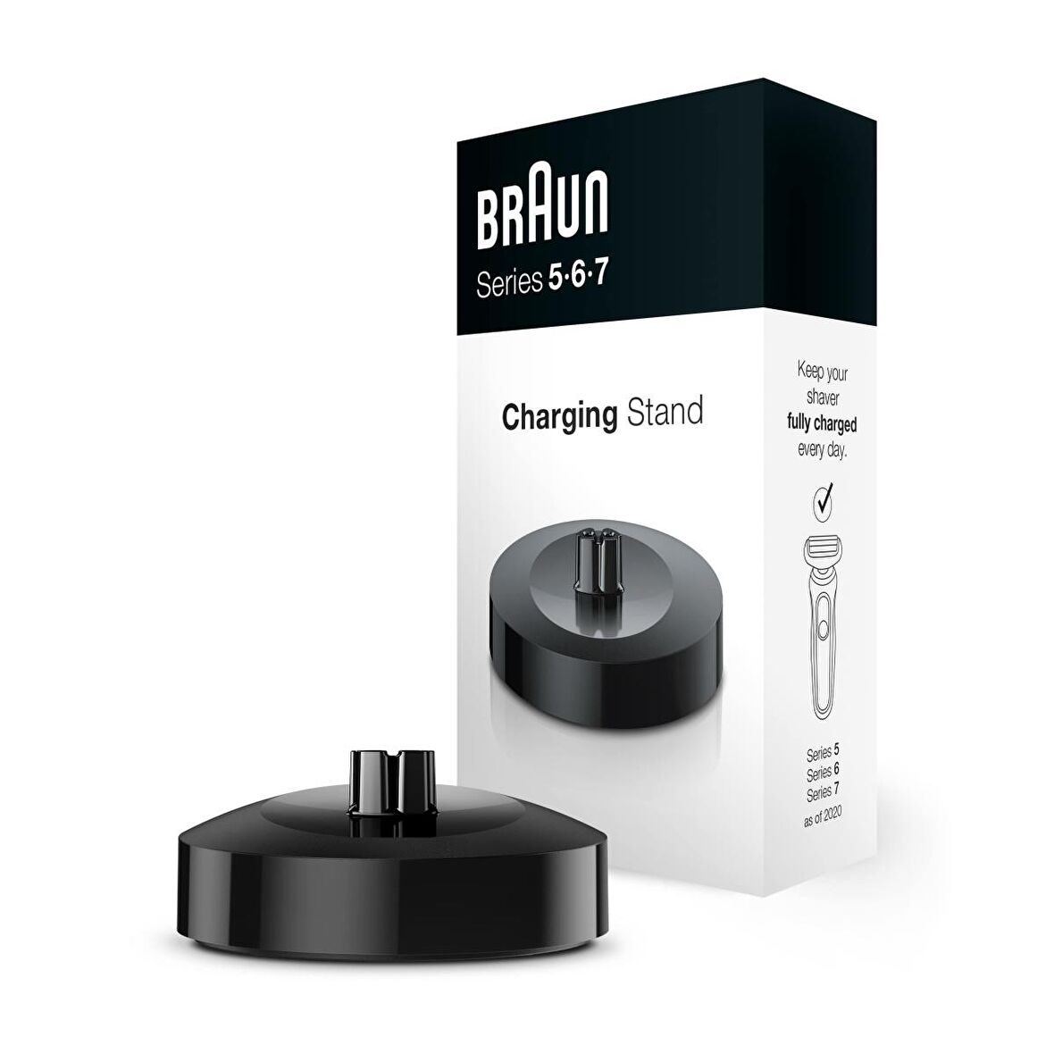 Braun Şarj Standı Series 5, 6 ve 7 Tıraş Makinesi İçin (Yeni Nesil)