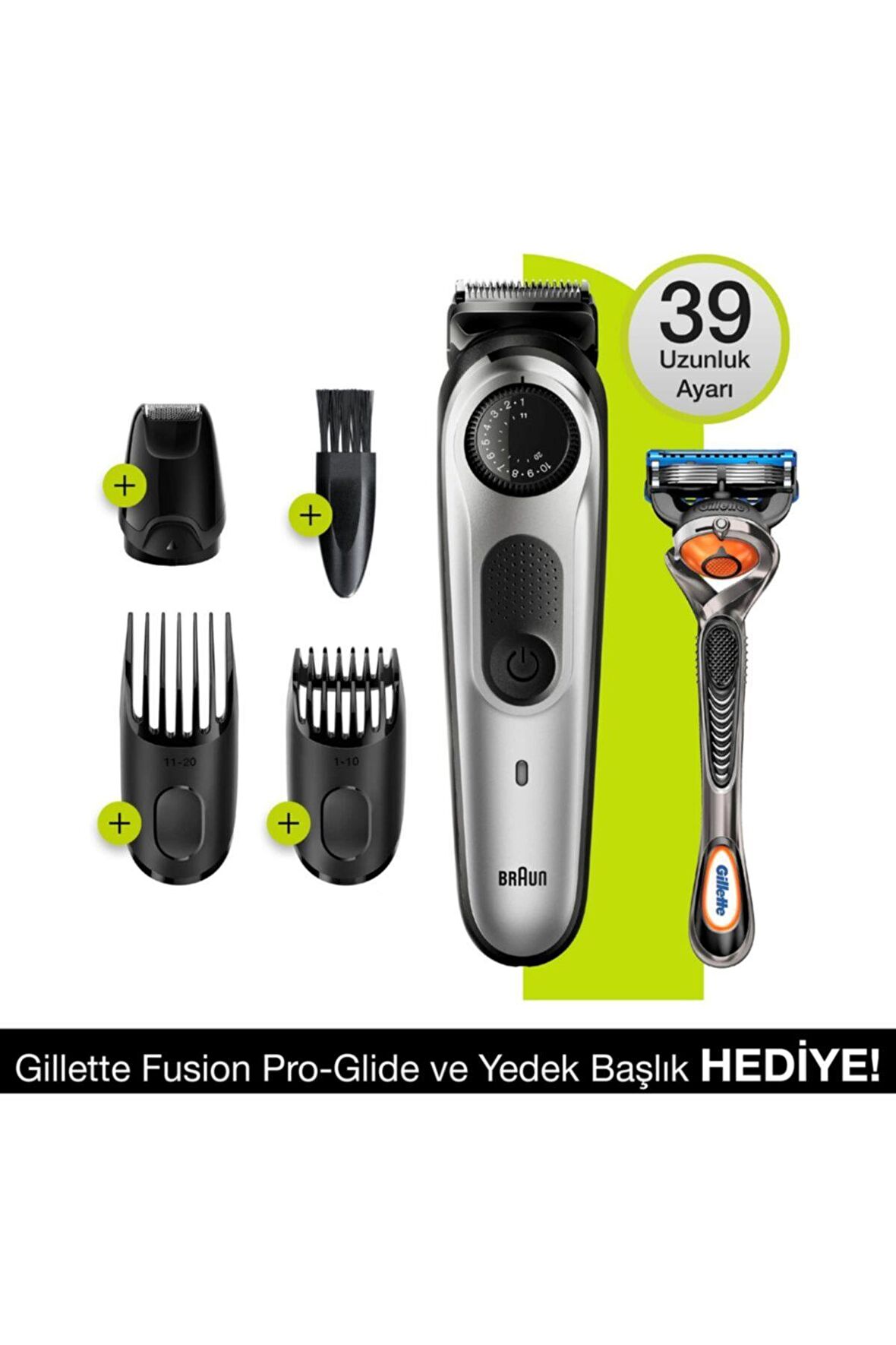Bt 5265 Saç&sakal Şekillendirici + Gillette Hediye