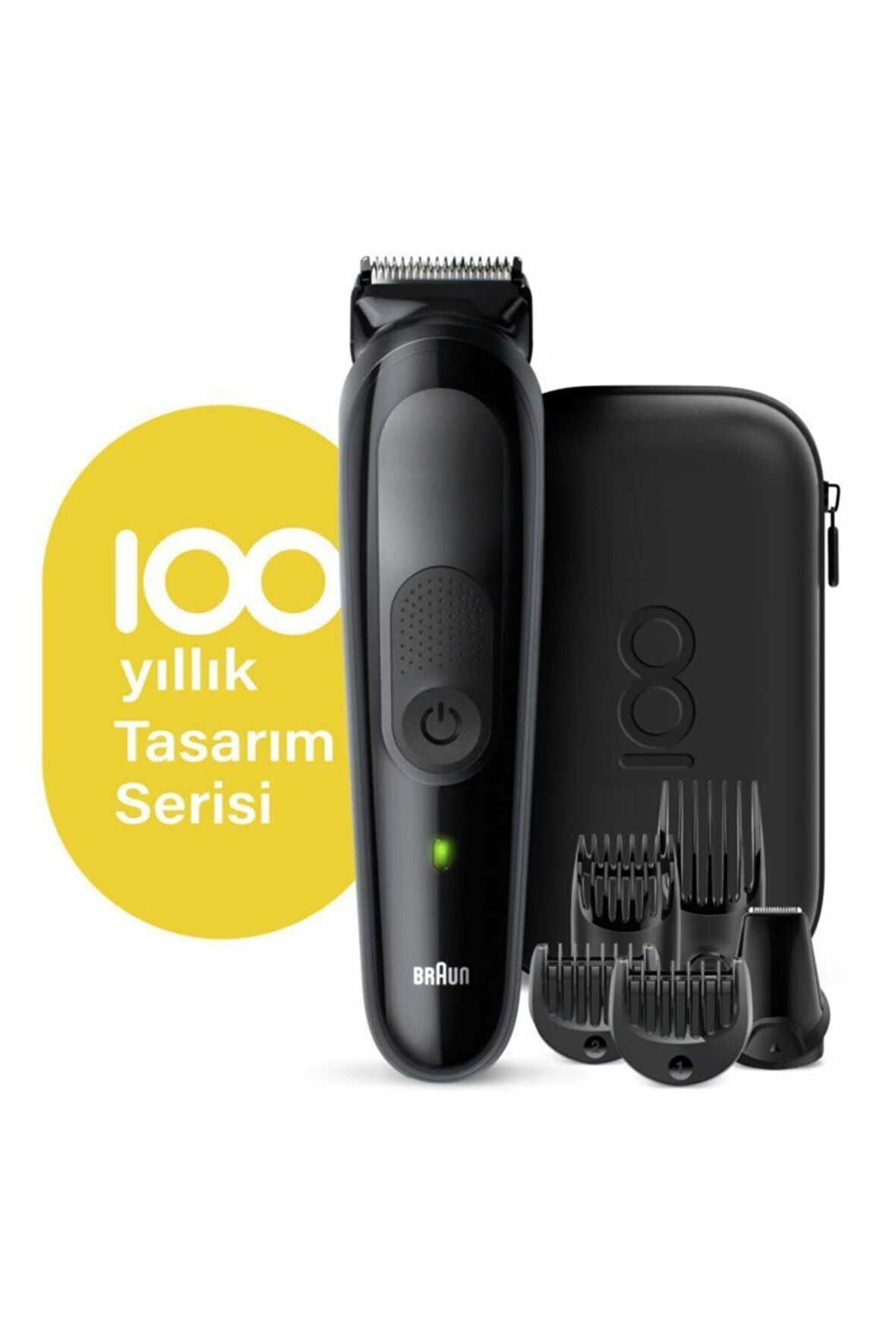 Mgk 5045 100.yıl Özel Mx Serisi Erkek Bakım Kiti, 5 Ek Ataçman, Saç&sakal Düzeltici