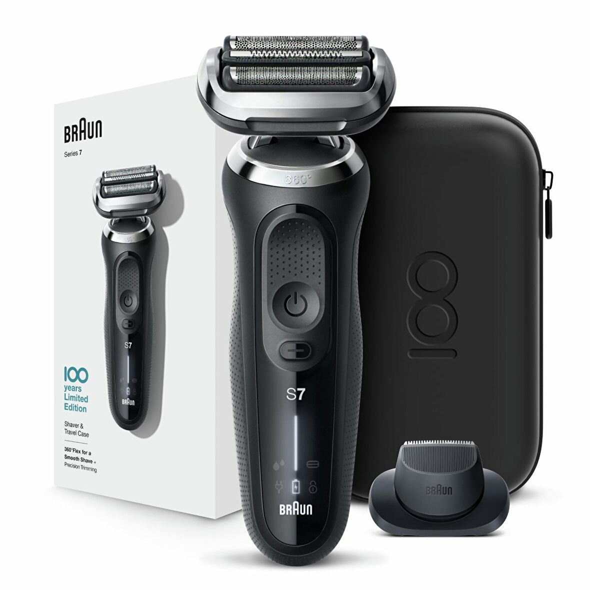 Braun N1200SX 2 Başlıklı Şarjlı Islak/Kuru Sakal Kesme Makinesi 