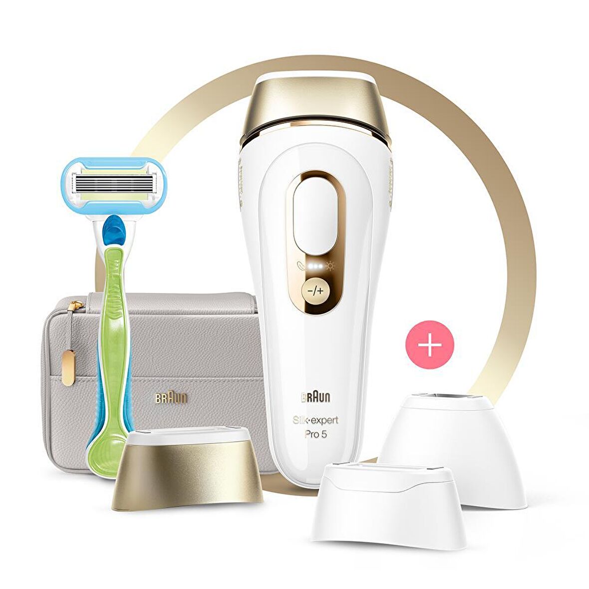 Braun Silk Expert Pro 5 PL5257 IPL Epilasyon + Tasarım Çanta 