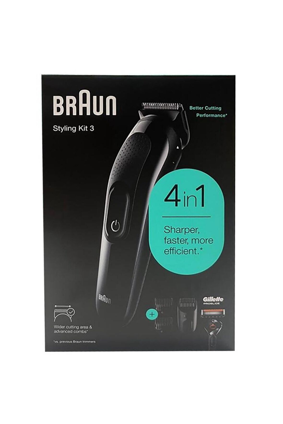 Braun 30 - 60 dk SK 3300 4 İN 1 ŞEKİLLENDİRİCİ KİT Tıraş Makinesi Islak ve Kuru İthalatçı Garantili 