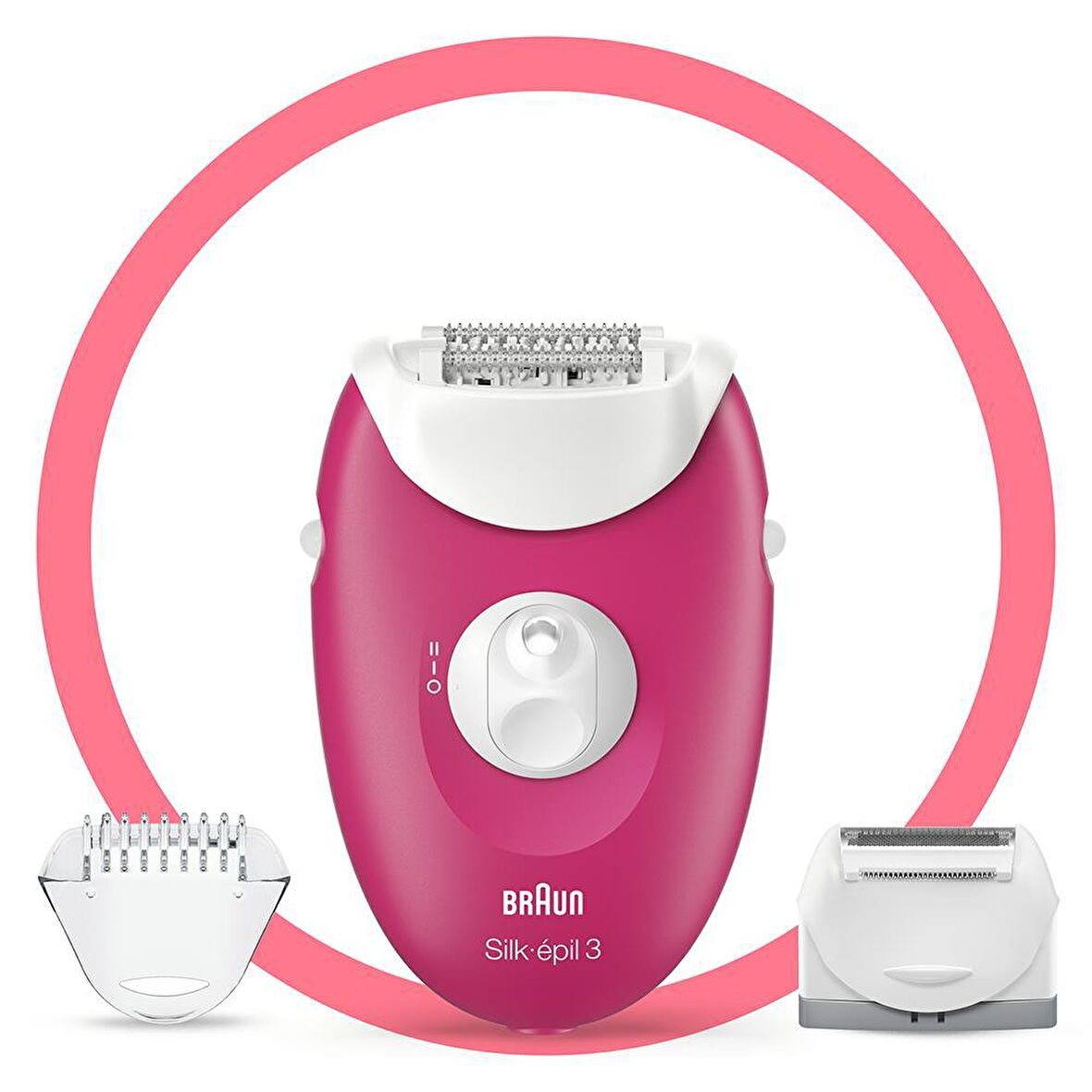 Braun Silk Epil 3 3276 Işıklı Epilatör