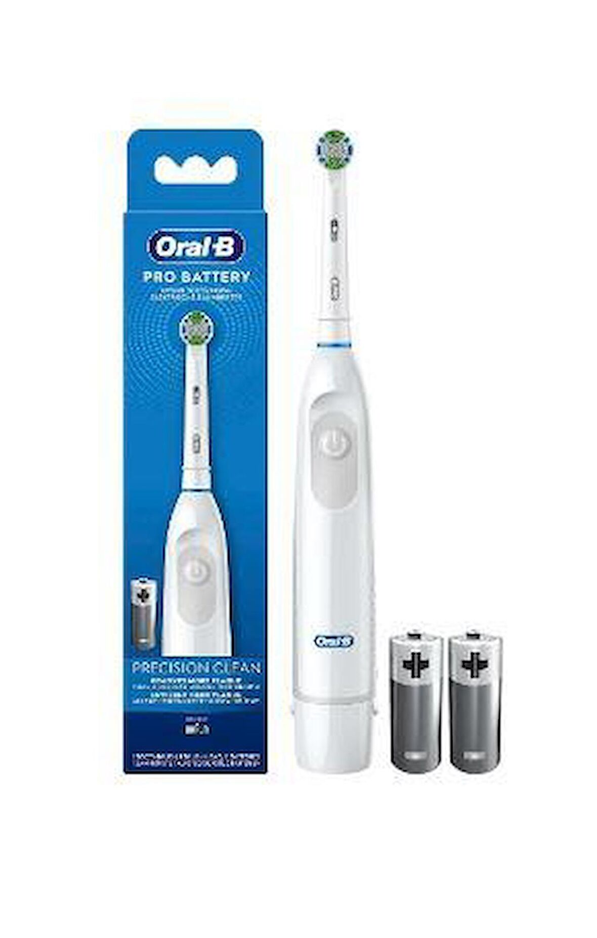 Oral-B Pilli Diş Fırçası Precision Clean Professional Battery Beyaz 