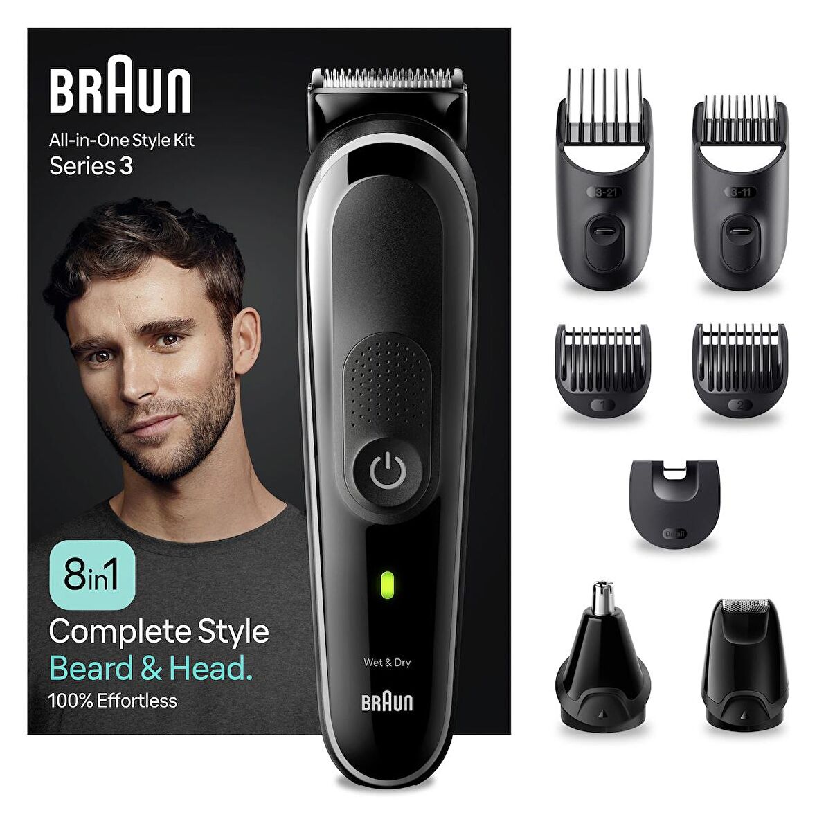 Braun Series 3 MGK3440 Islak - Kuru Çok Amaçlı Tıraş Makinesi