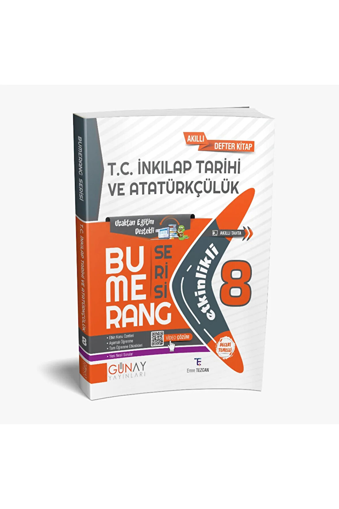 8. Sınıf Inkılap Tarihi Ve Atatürkçülük Bumerang Etkinlikli Kitap Konu Anlatımlı Soru Bankası