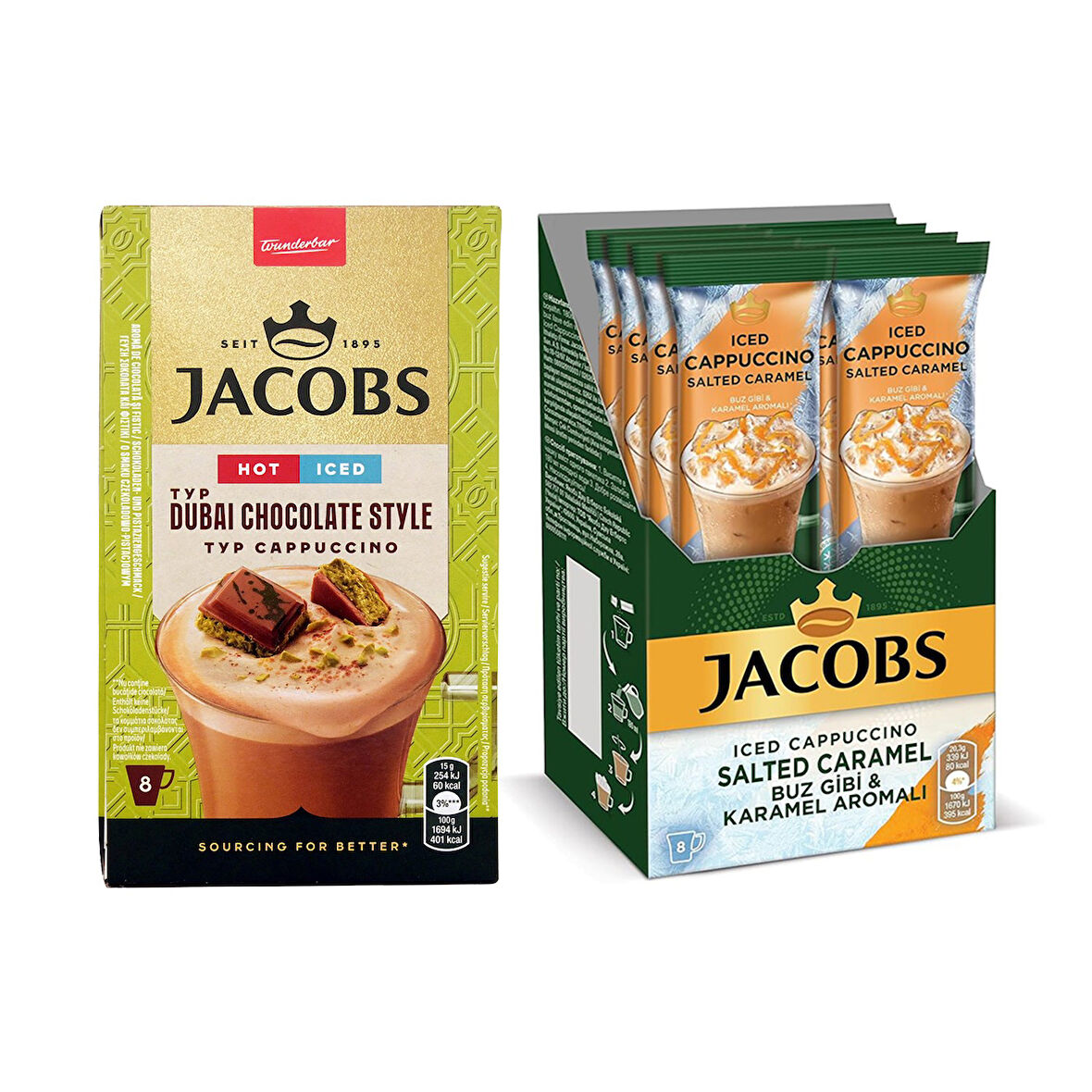 Jacobs Dubai Çik.Cappuccino / Iced Cappuccino 2 li Karma Paket