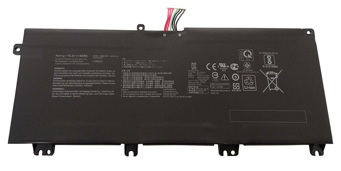 Asus ROG Strix GL503VD-FY077T Batarya