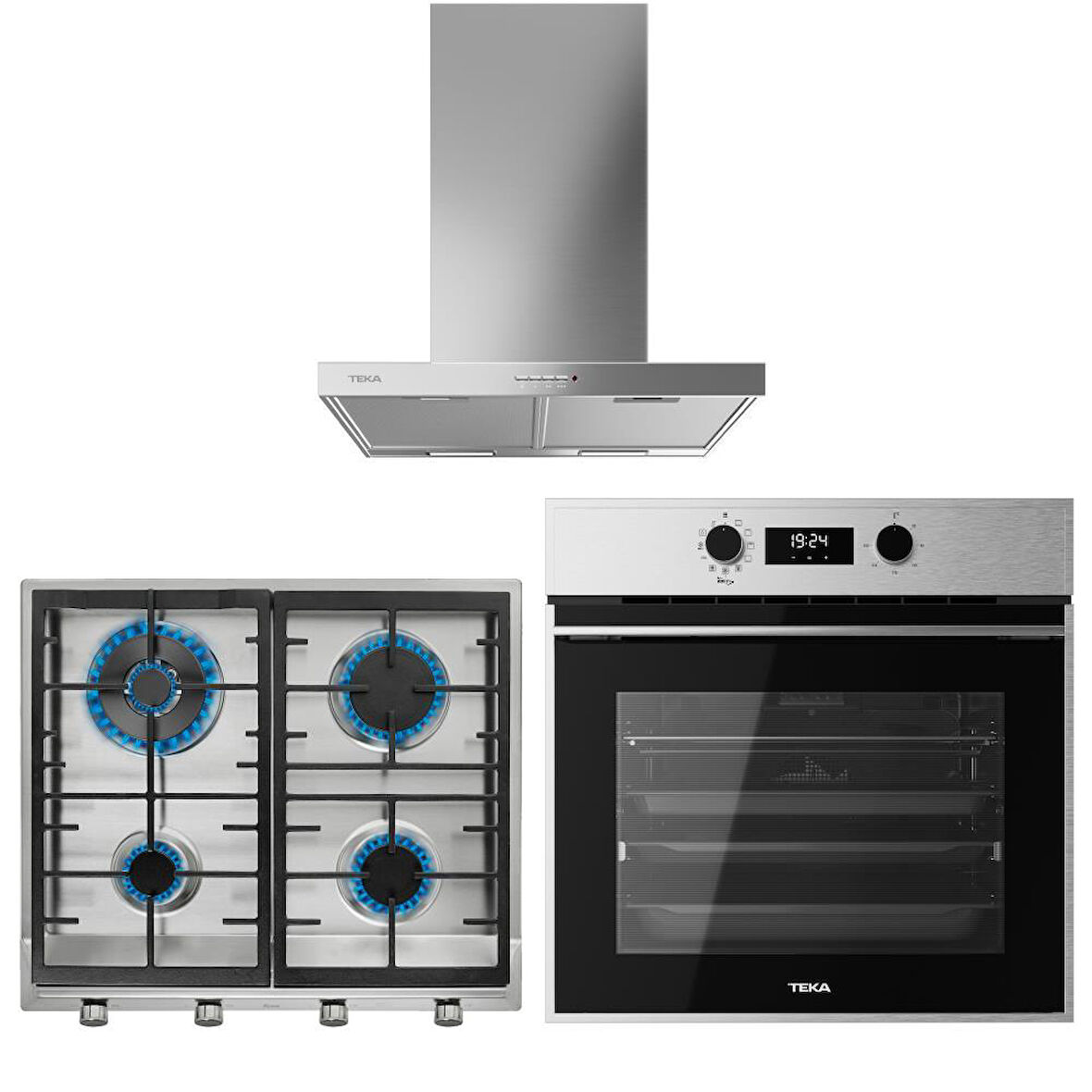 Teka İnox Ankastre Set ( DSJ 650 - EX 60.1 - HSB 646 SS )