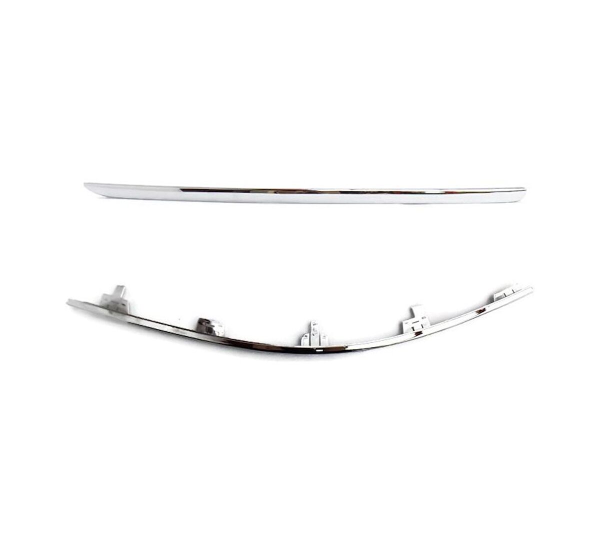 Audi A6 2005 - 2009 Sol Ön Tampon Süs Çitasi Krom 422335350 