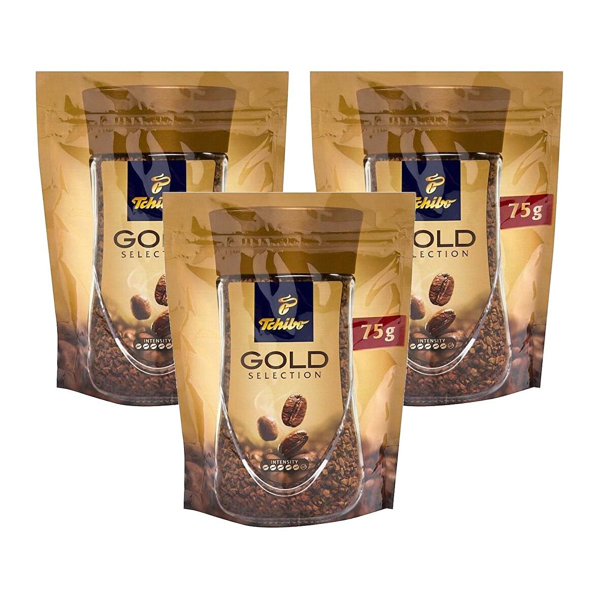 Tchibo Gold Selection Çözünebilir Kahve Ekonomik Paket 75 Gr X 3 Adet