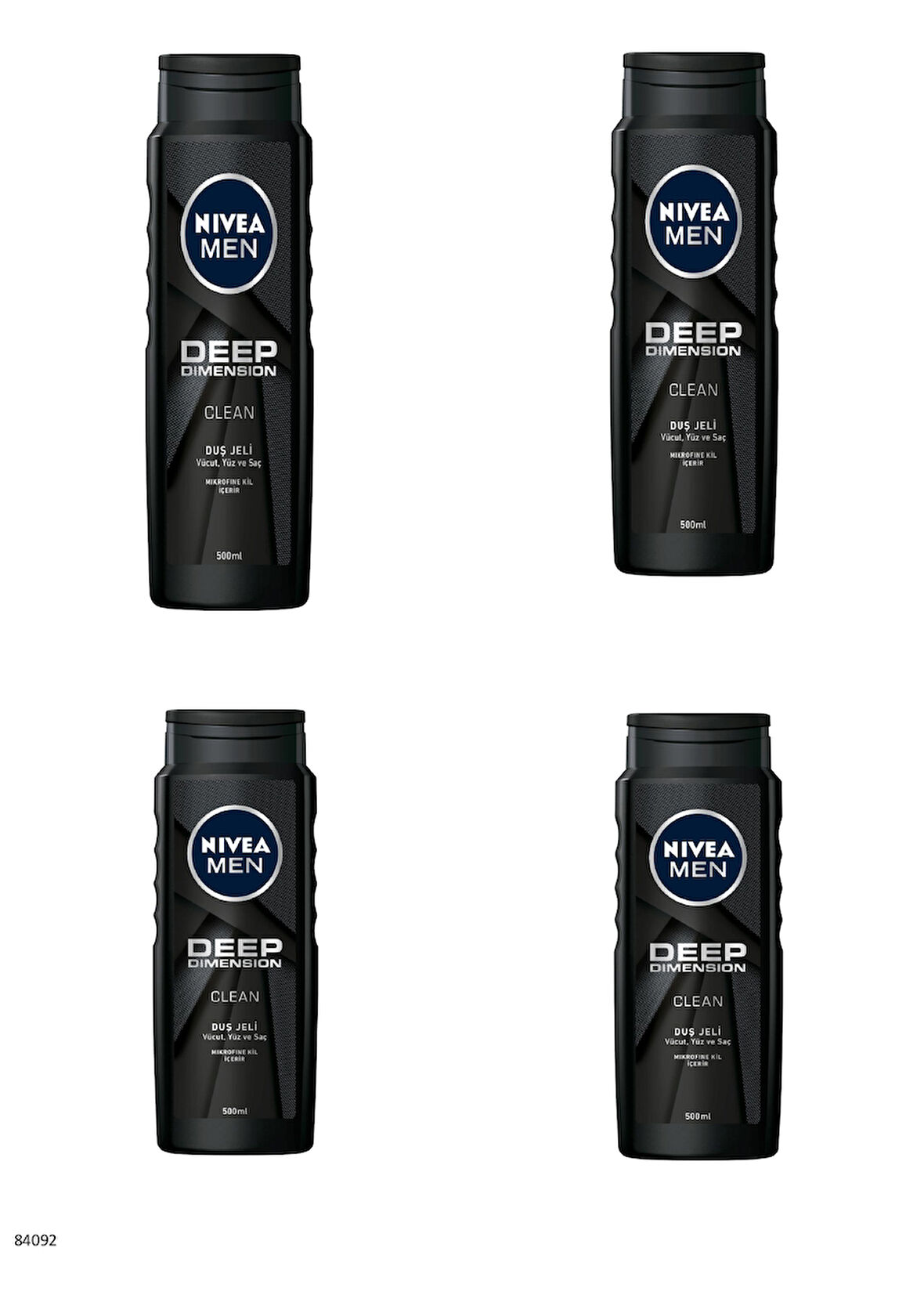 84092 DEEP DIMENSION DUŞ JELİ 500ML  4 ADET