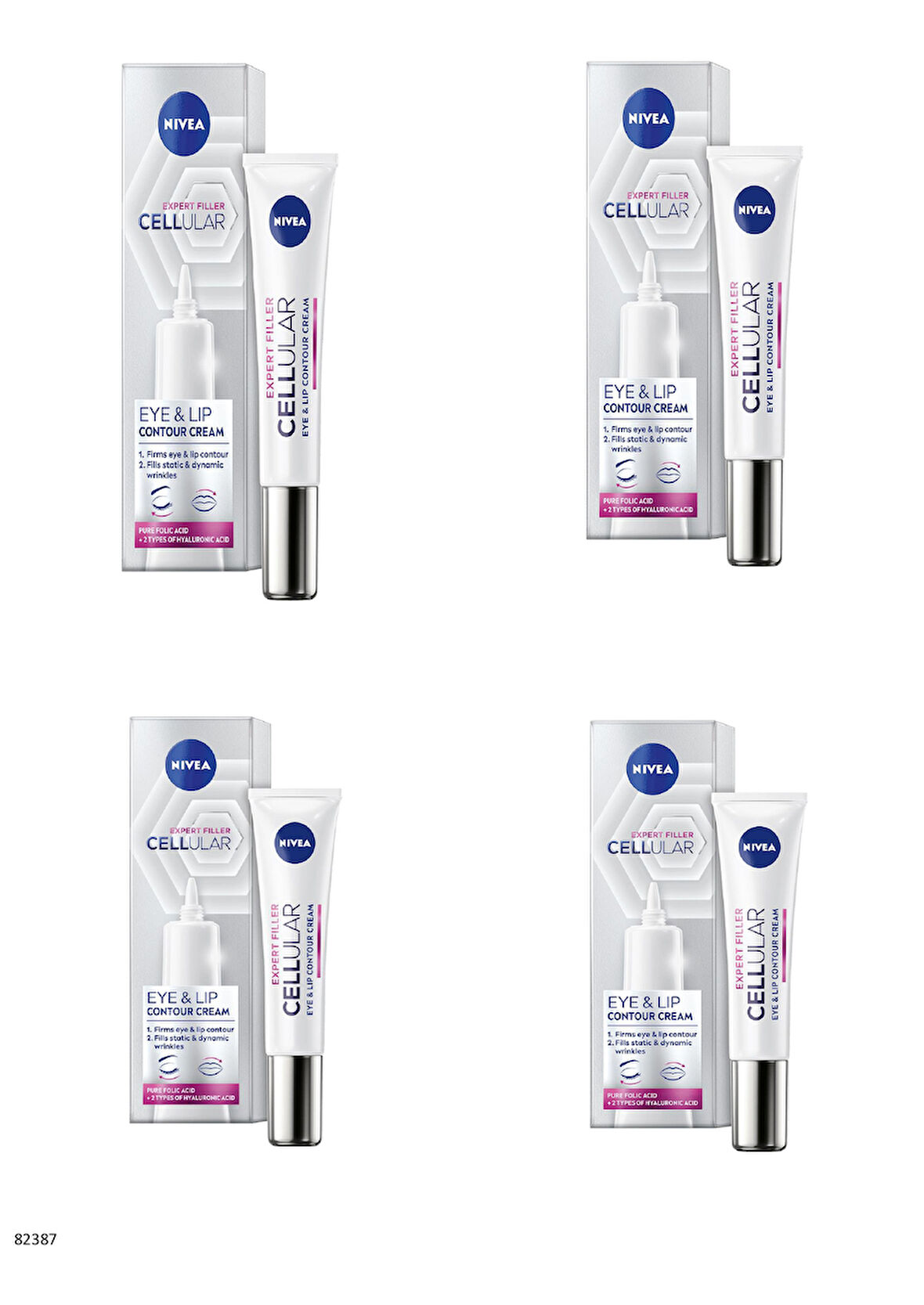 82387 NIVEA Cellular Expert Filler Göz Bakım Kremi  4 ADET