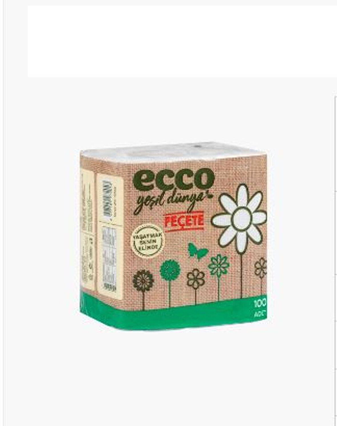 Ecco Green Peçete 100'lü 32 Paket