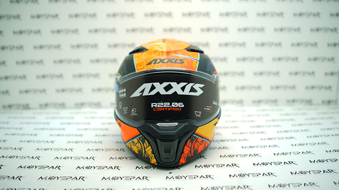 AXXIS PANTHER SV SKETCH B4 MATT ORANGE