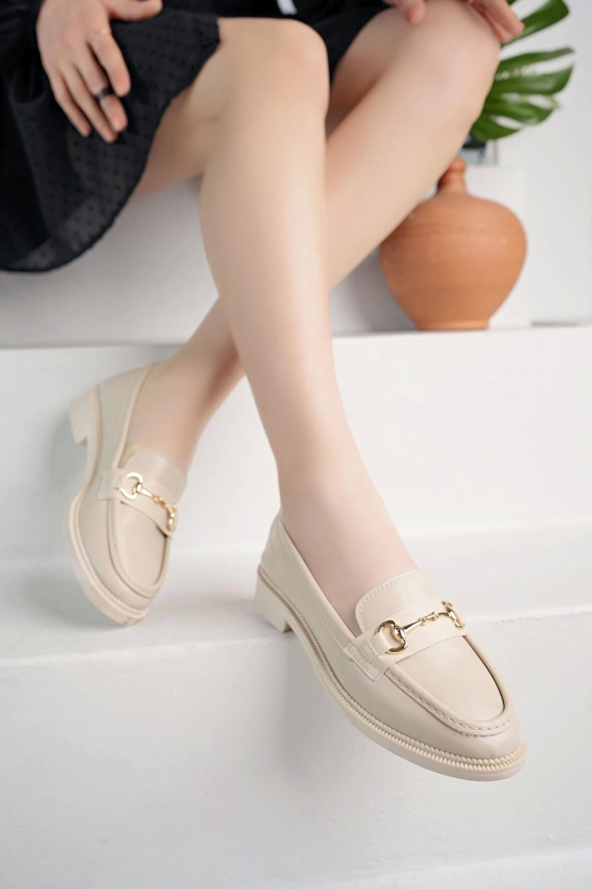 Nesil Shoes Süha 203 Ten Anatomik Kadın Lofer