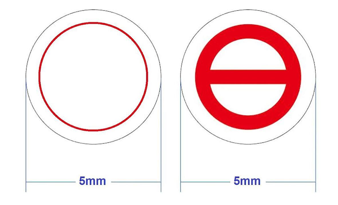 Yate10 104x 5mm Vida Garanti Etiketi