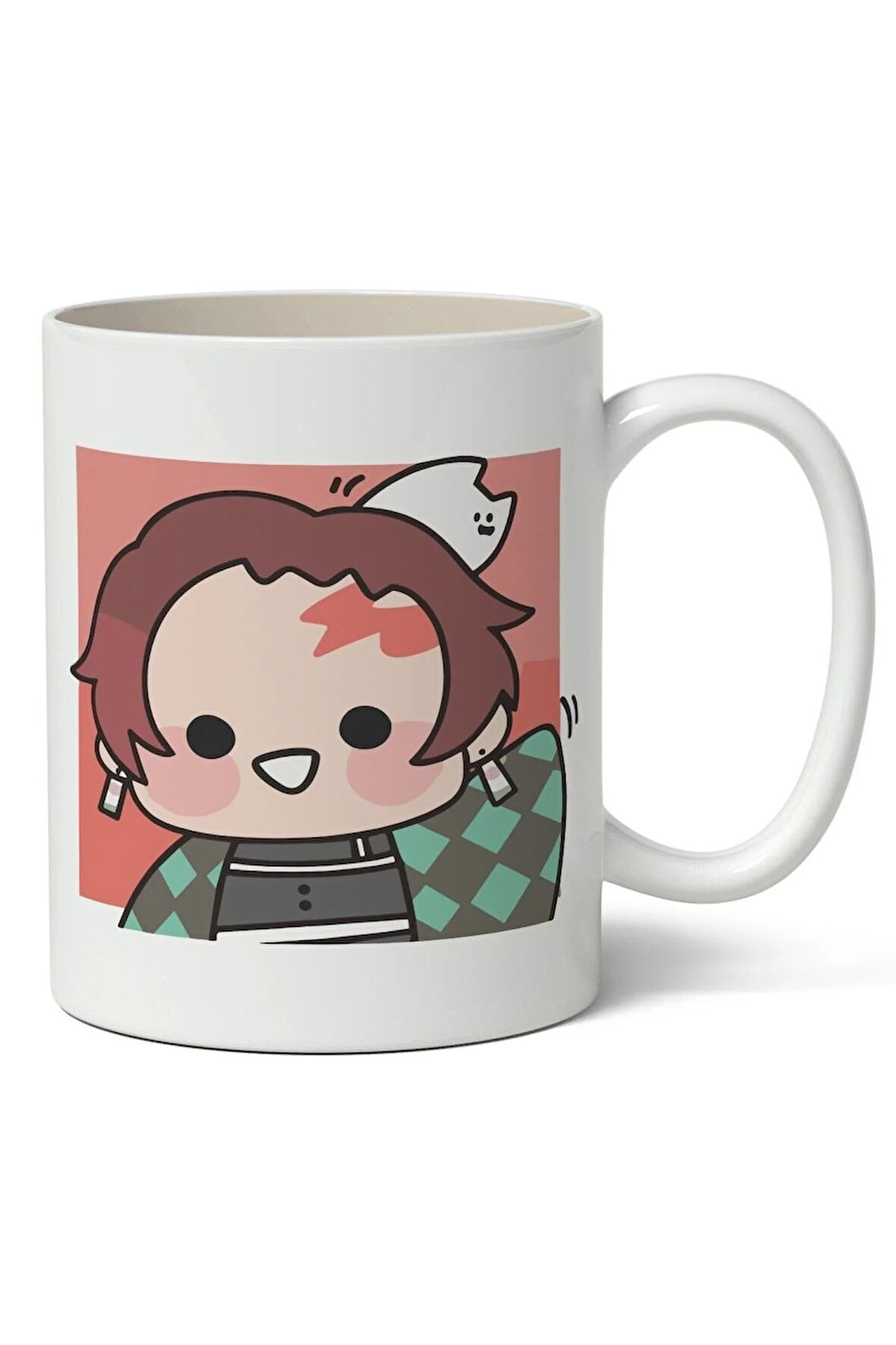 Harry Pawter Anime Baskılı Beyaz Porselen Kupa Bardak