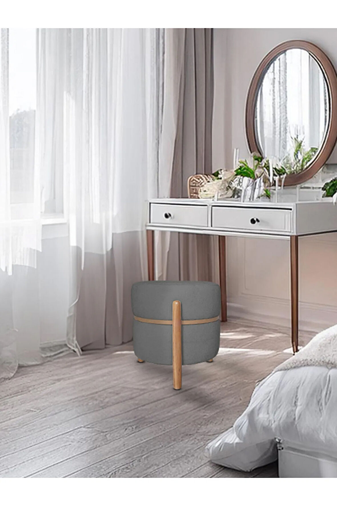 Petto Sandıklı Sehpalı Fonksiyonel Puf