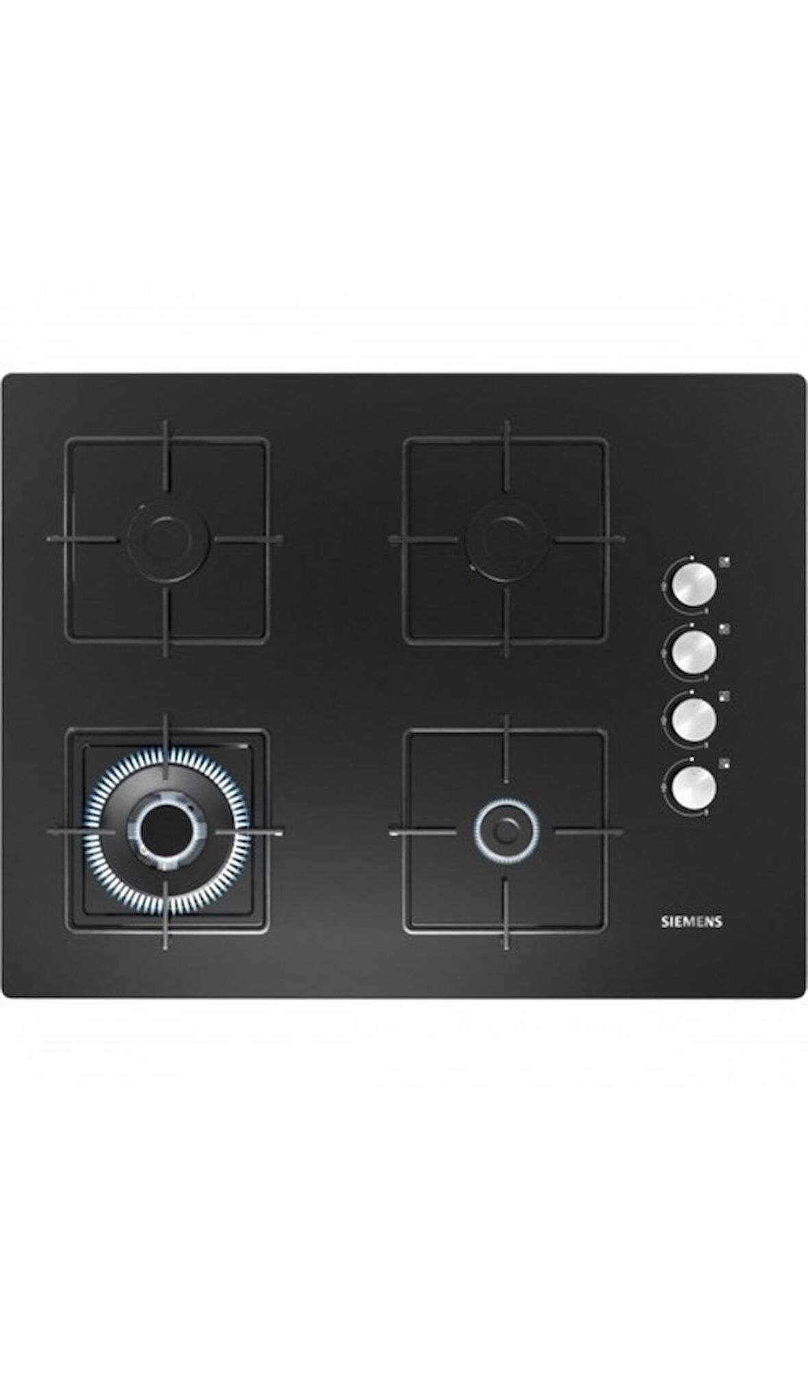 Siemens EO7C6HO12O Wok Gözlü Siyah Ankastre Ocak