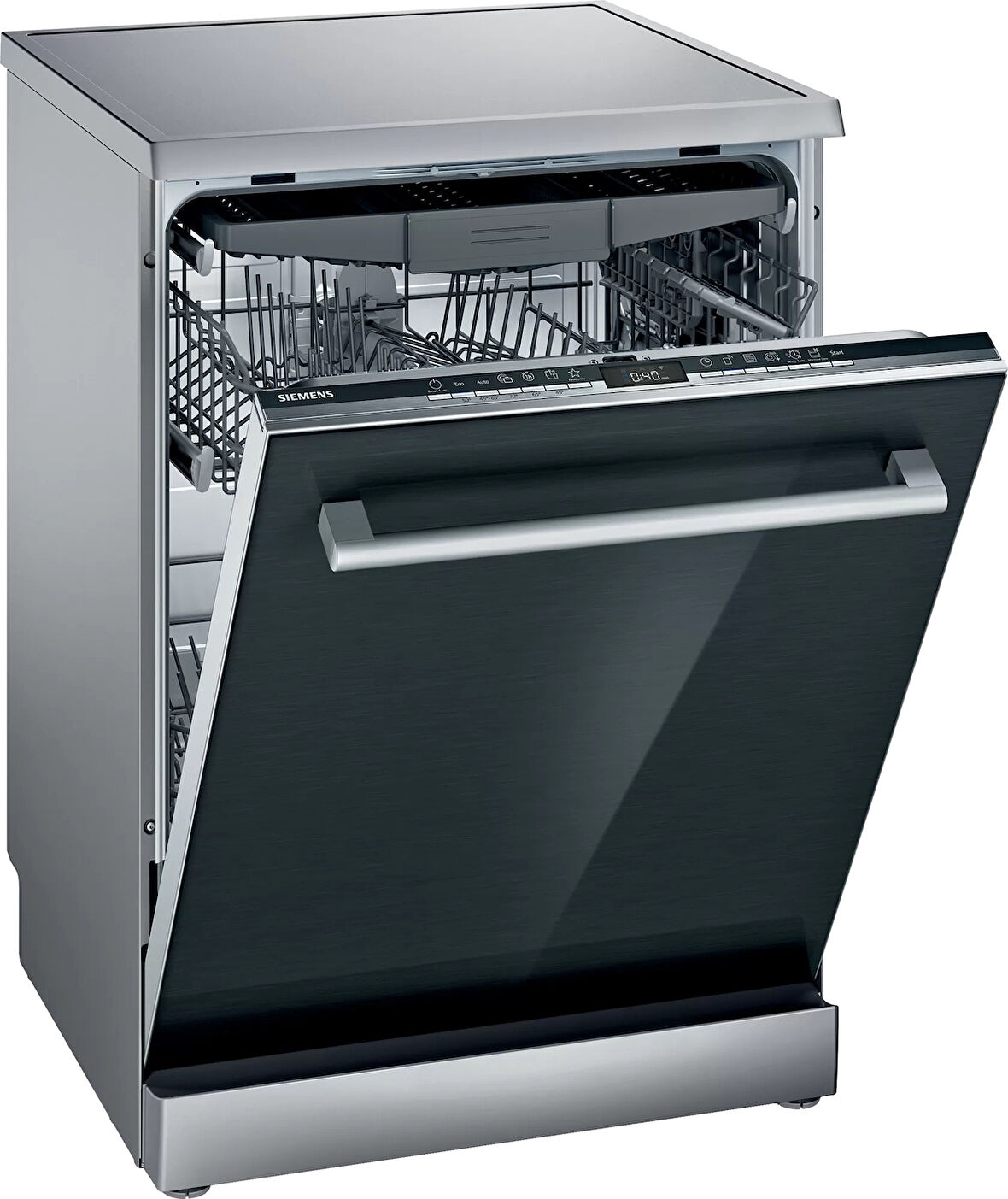 Siemens SN23HB62MT iQ300 Solo Siyah Bulaşık Makinesi  