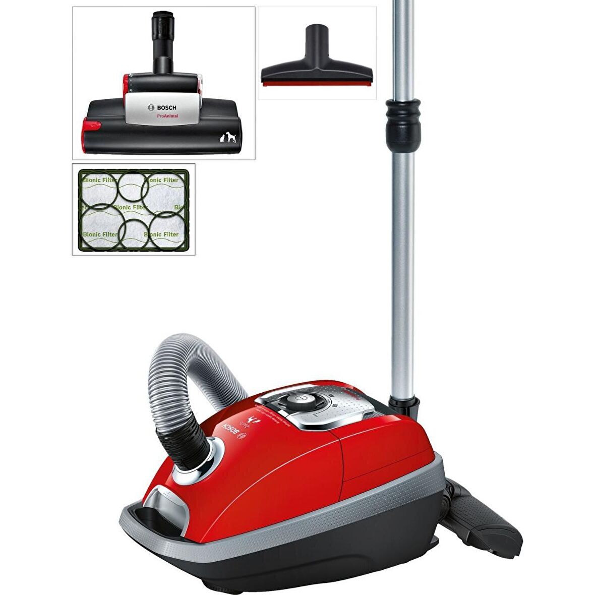 Bosch Zoo'o ProAnimal BGL8ZOON 1500 W Toz Torbalı Süpürge