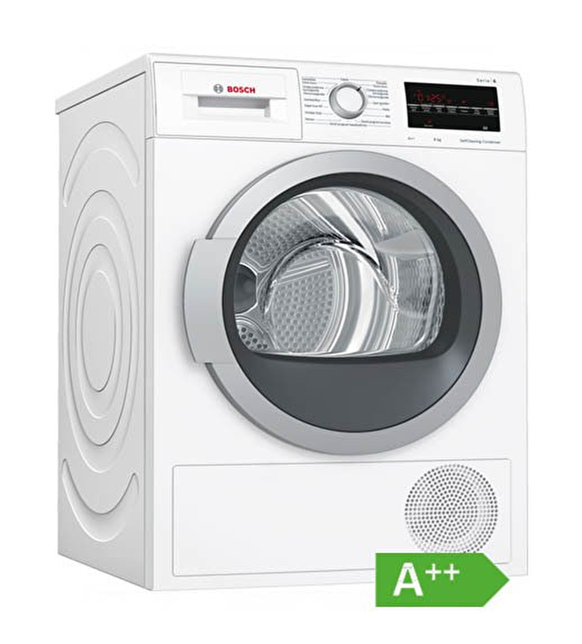 Bosch Serie 6 WTW85410TR 8 kg Isı Pompalı A++ Kurutma Makinesi