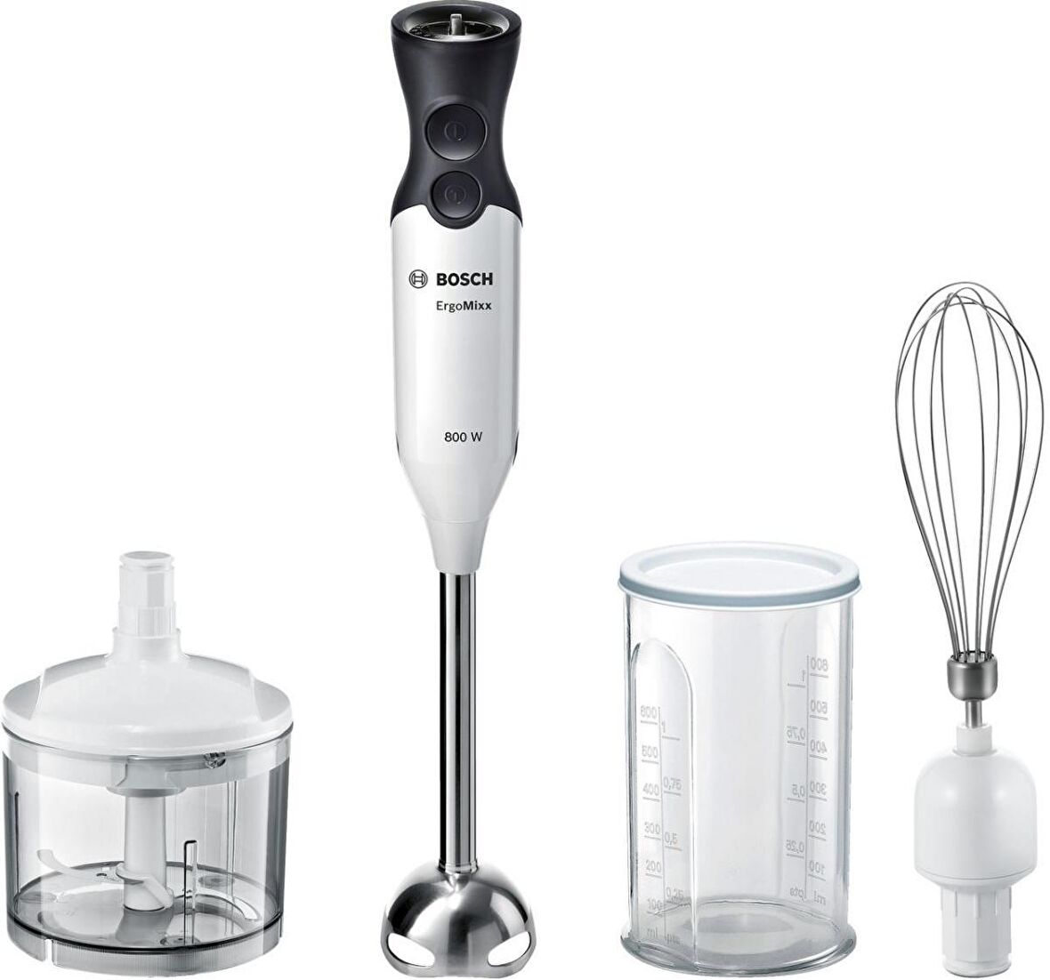 BOSCH MS6CA4150 ERGOMİXX BEYAZ BLENDER SETİ