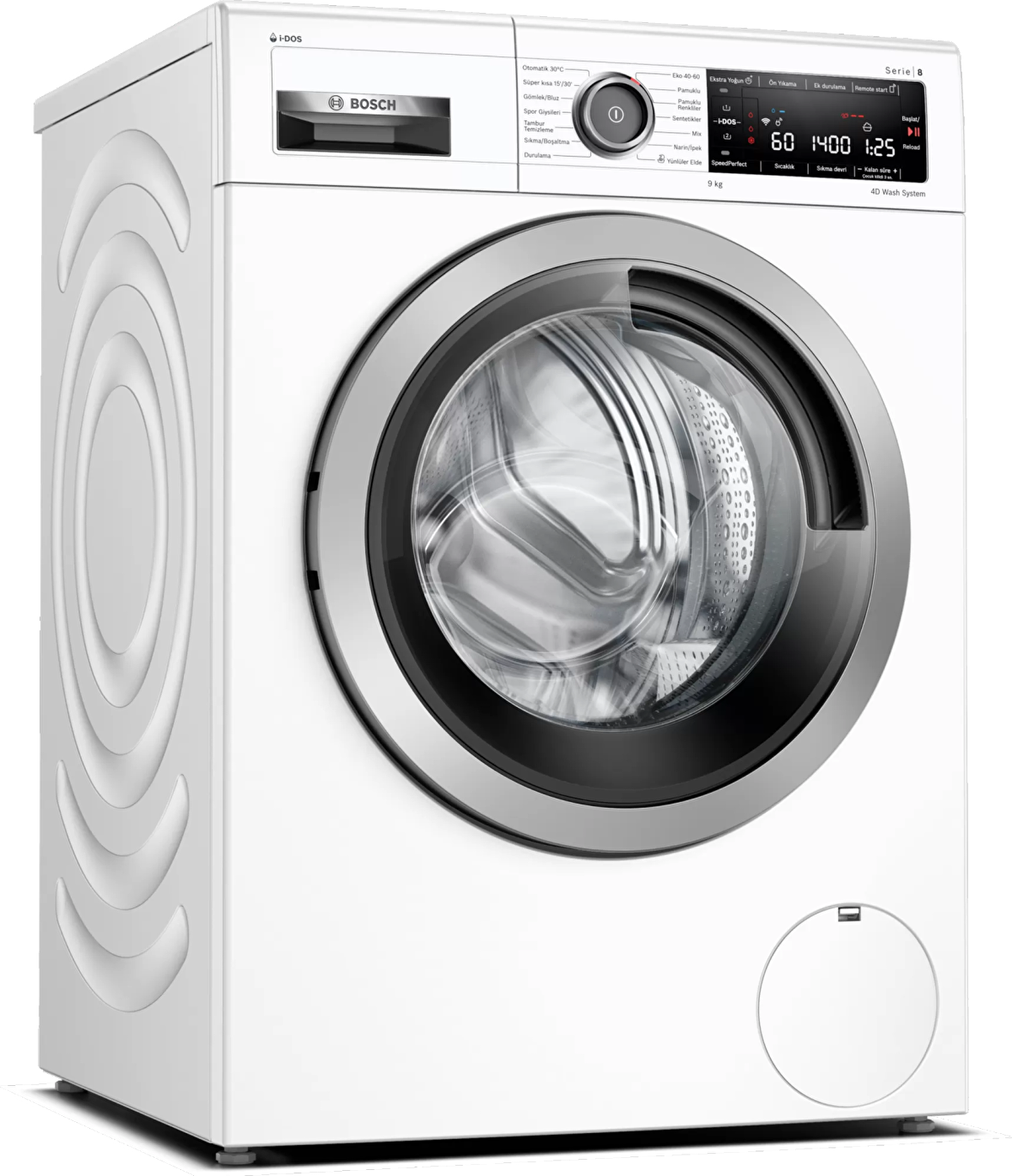 Bosch WAV28KH0TR 1400 Devir 9 kg Çamaşır Makinesi