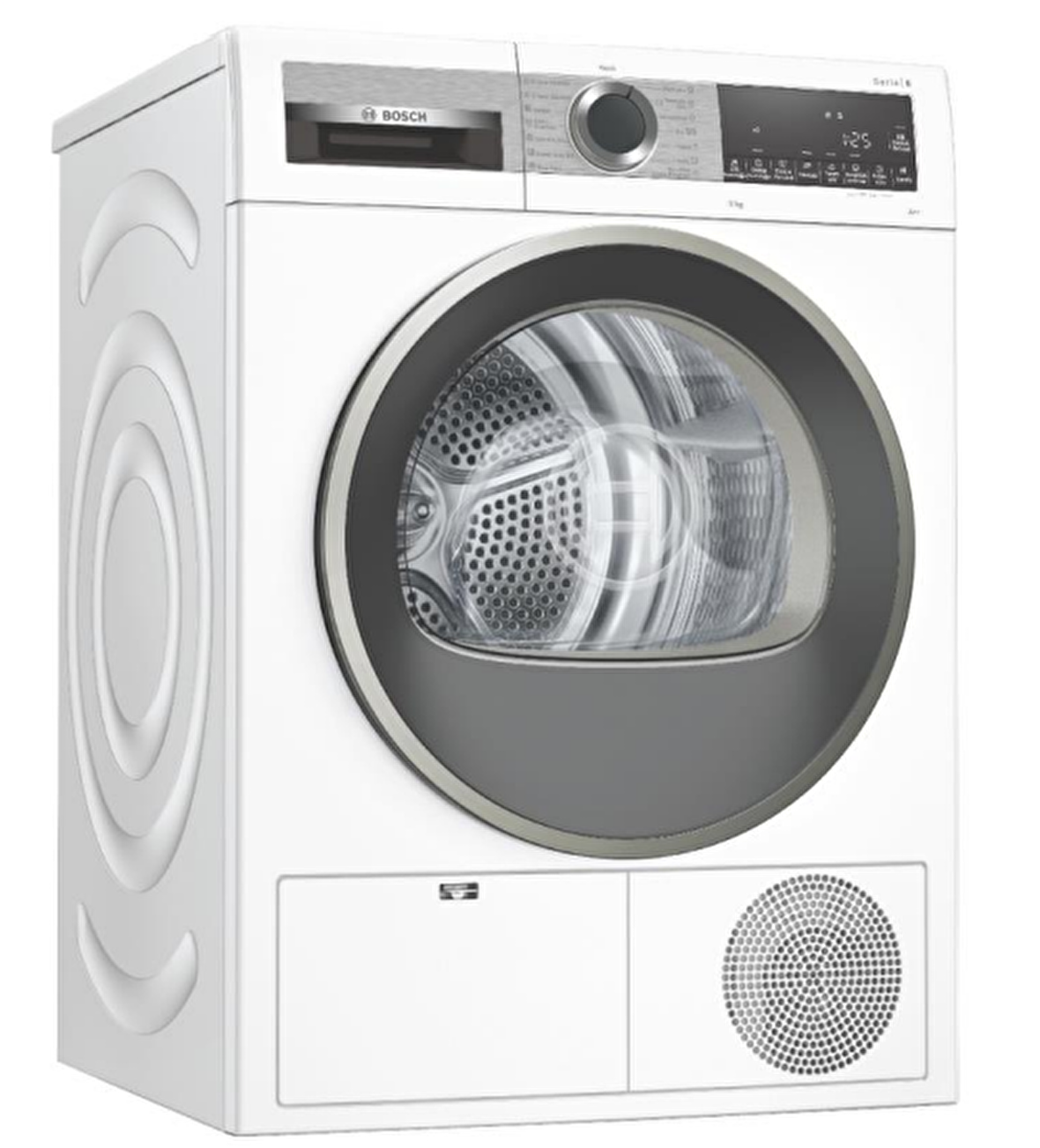 Bosch Serie 6 WQG241A0TR 9 kg Isı Pompalı 15 Kurutma Makinesi