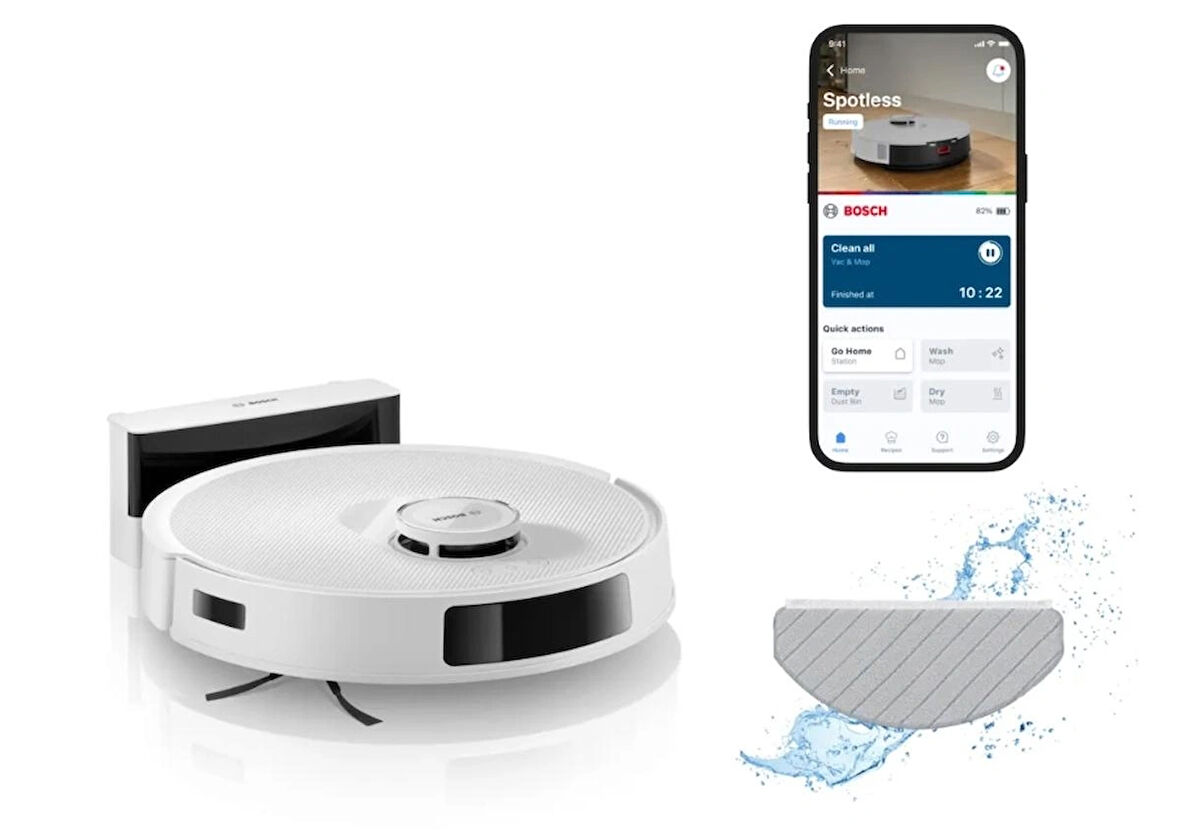 BCRC2W Robot Süpürge Spotless Advanced