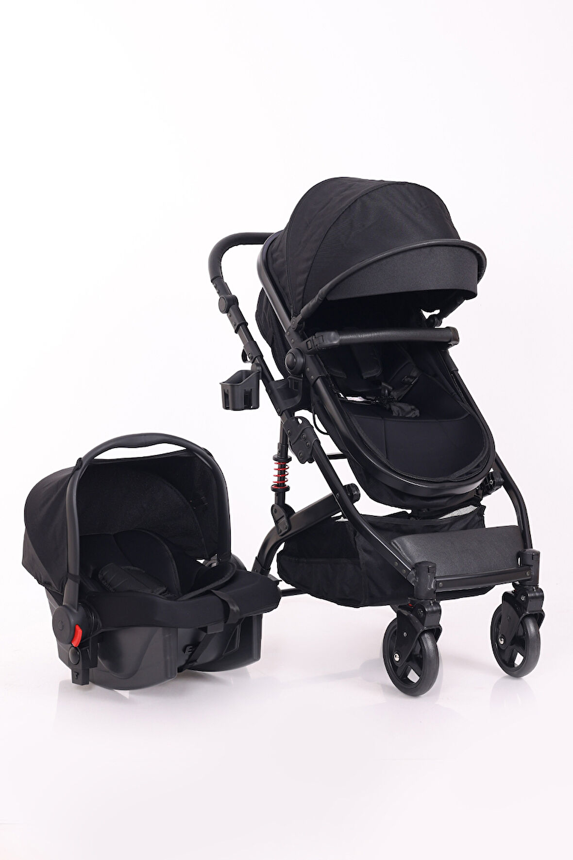 Solex Seyahat Sistem Taşıma Pusetli Bebek Arabası (PUSET DAHİL)