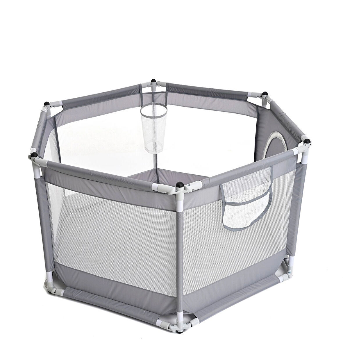 VaVbaby Bebek Ve Çocuk Güvenli Oyun Alanı & Oyun Parkı Top Havuzu (120 CM ÇAP)