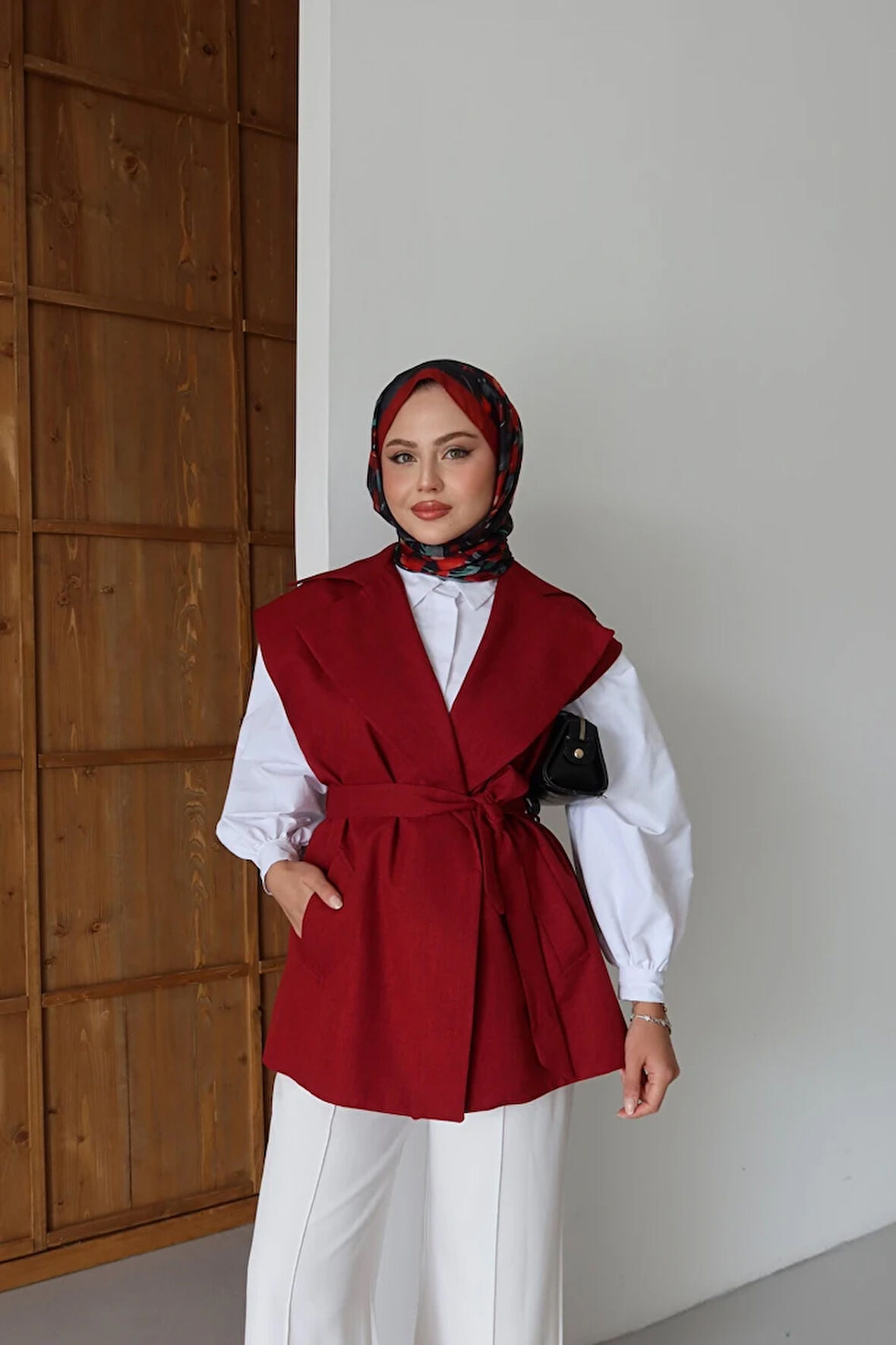 Zynra Tesettür Yelek TNS-4248