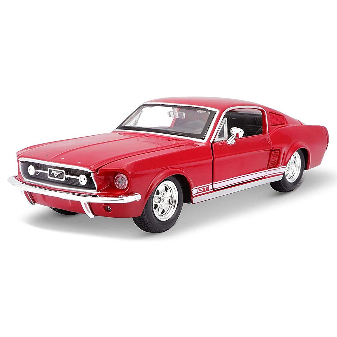 Maisto 1:24 1967 Ford Mustang GT Model Araba - Kırmızı