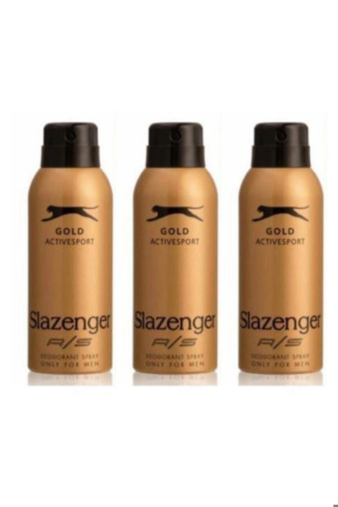 Slazenger Active Sport Deodorant Gold 150 ml 3 Adet