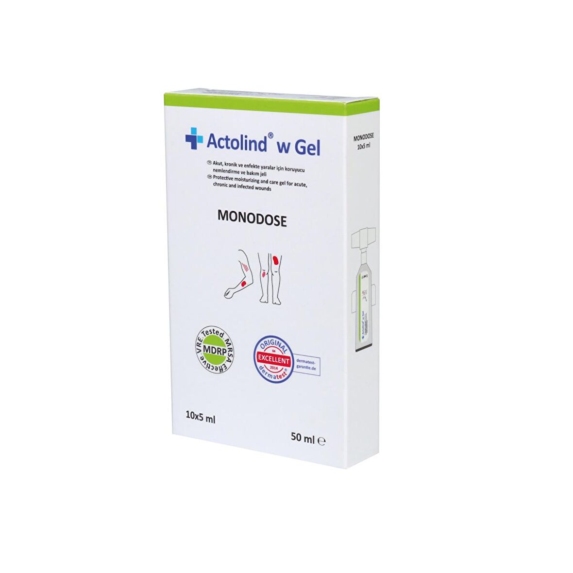 ACTOLIND® w GEL Monodose 10 x 5 ml [Yara İyileştirme Jeli]